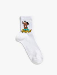 Scooby Doo Soket Çorap Lisanslı İşlemeli