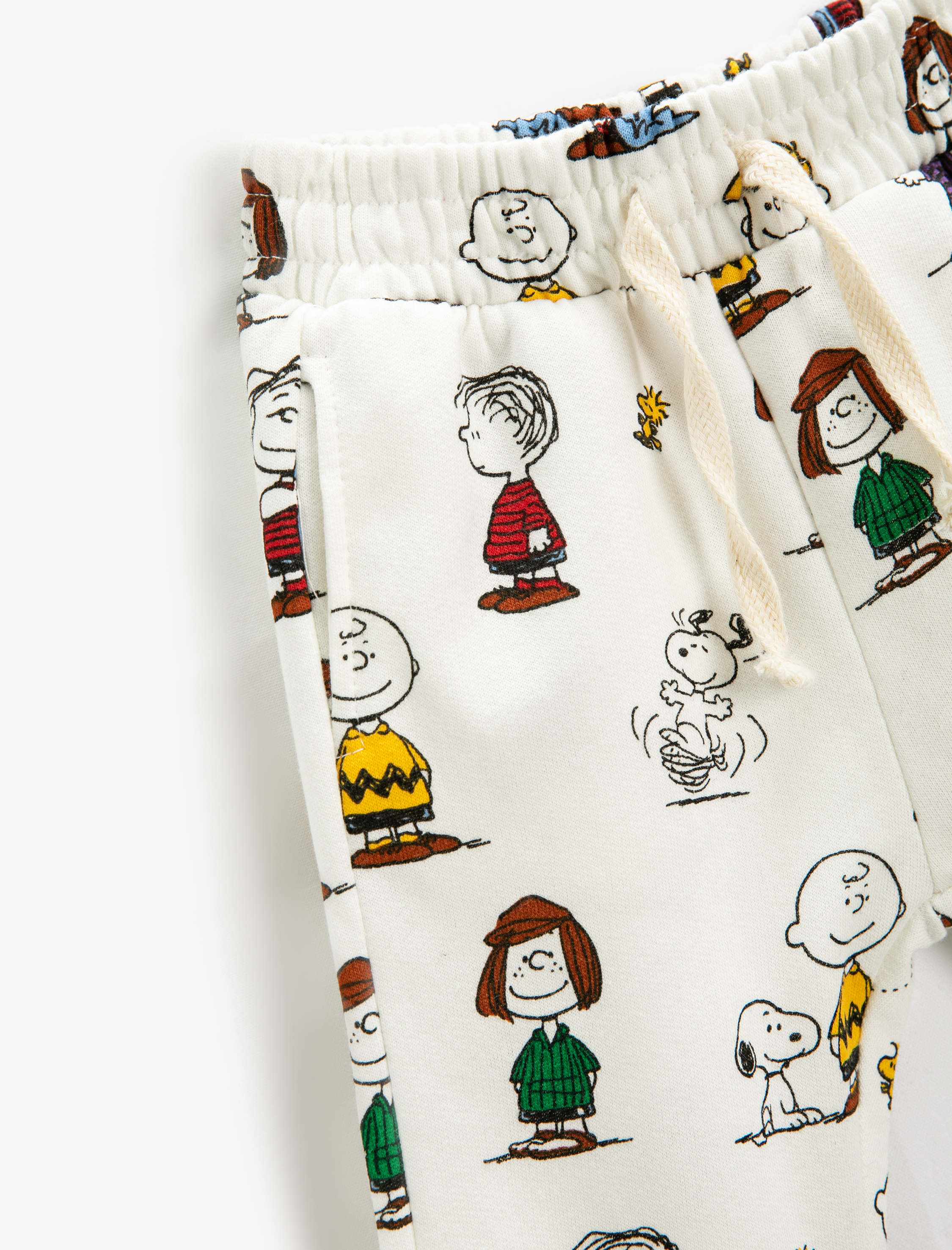  Erkek Bebek Snoopy Baskılı Jogger Eşofman Altı Lisanslı Cepli Pamuklu