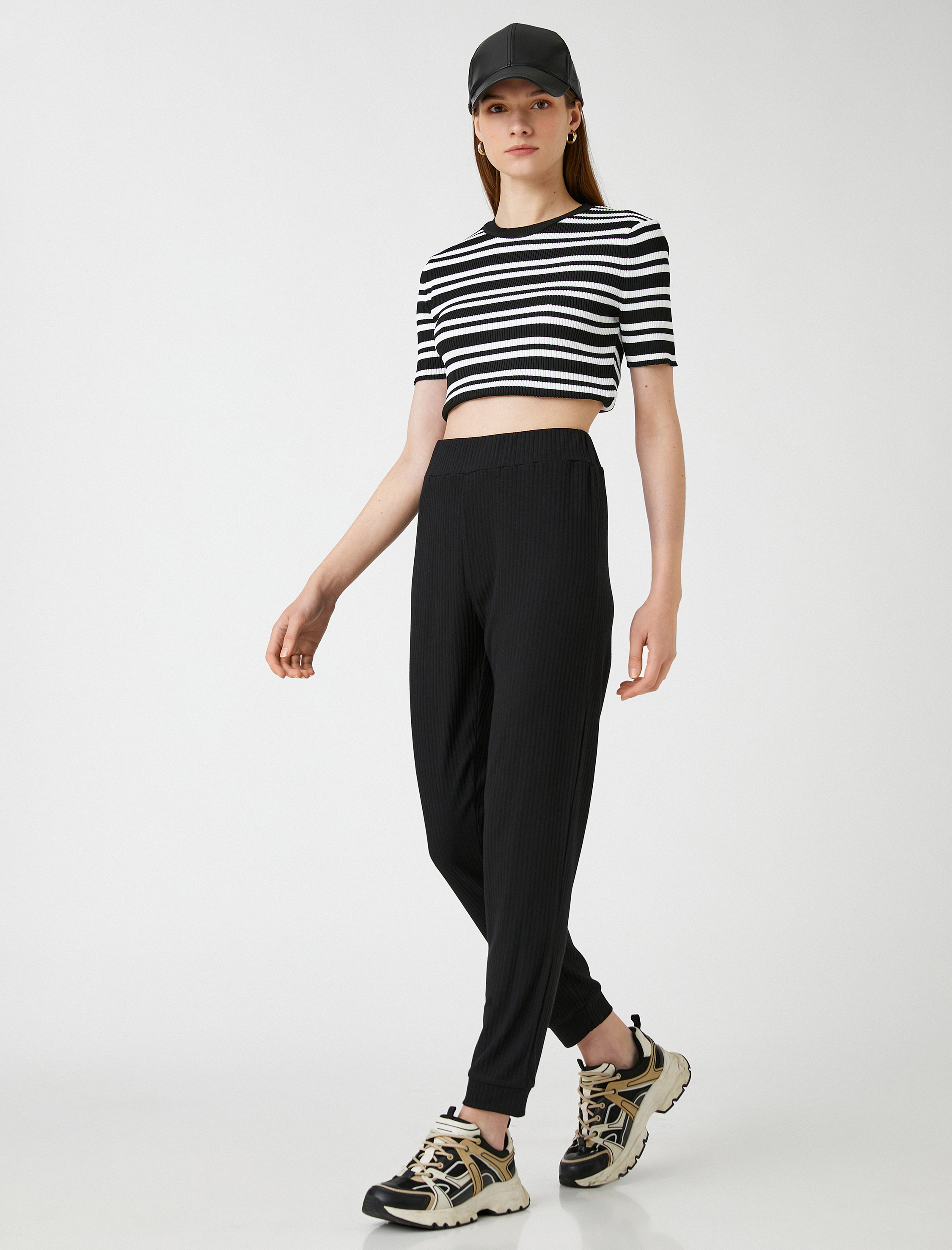   Kaşkorse Jogger Eşofman Altı Beli Lastikli