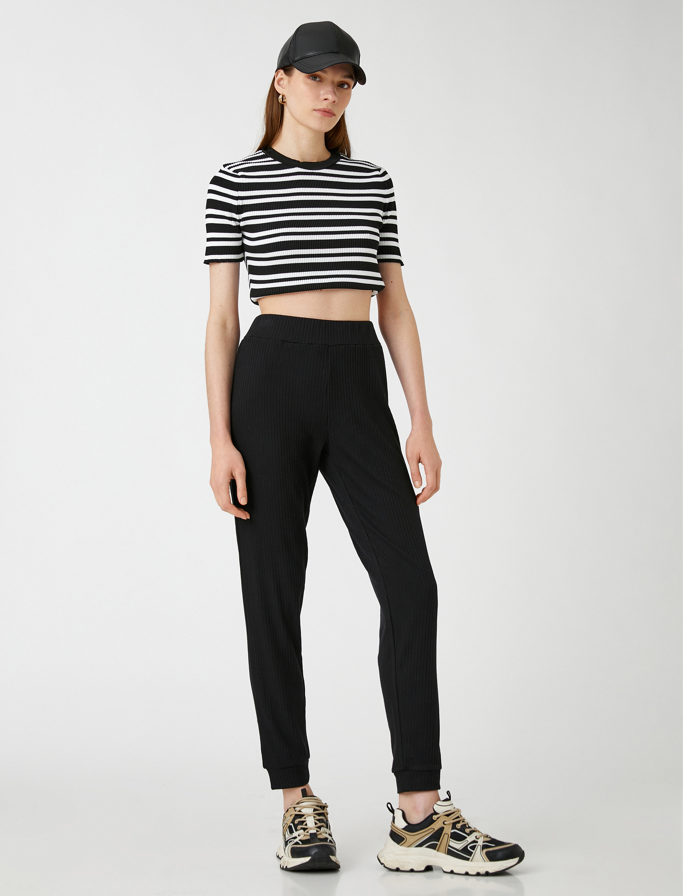   Kaşkorse Jogger Eşofman Altı Beli Lastikli