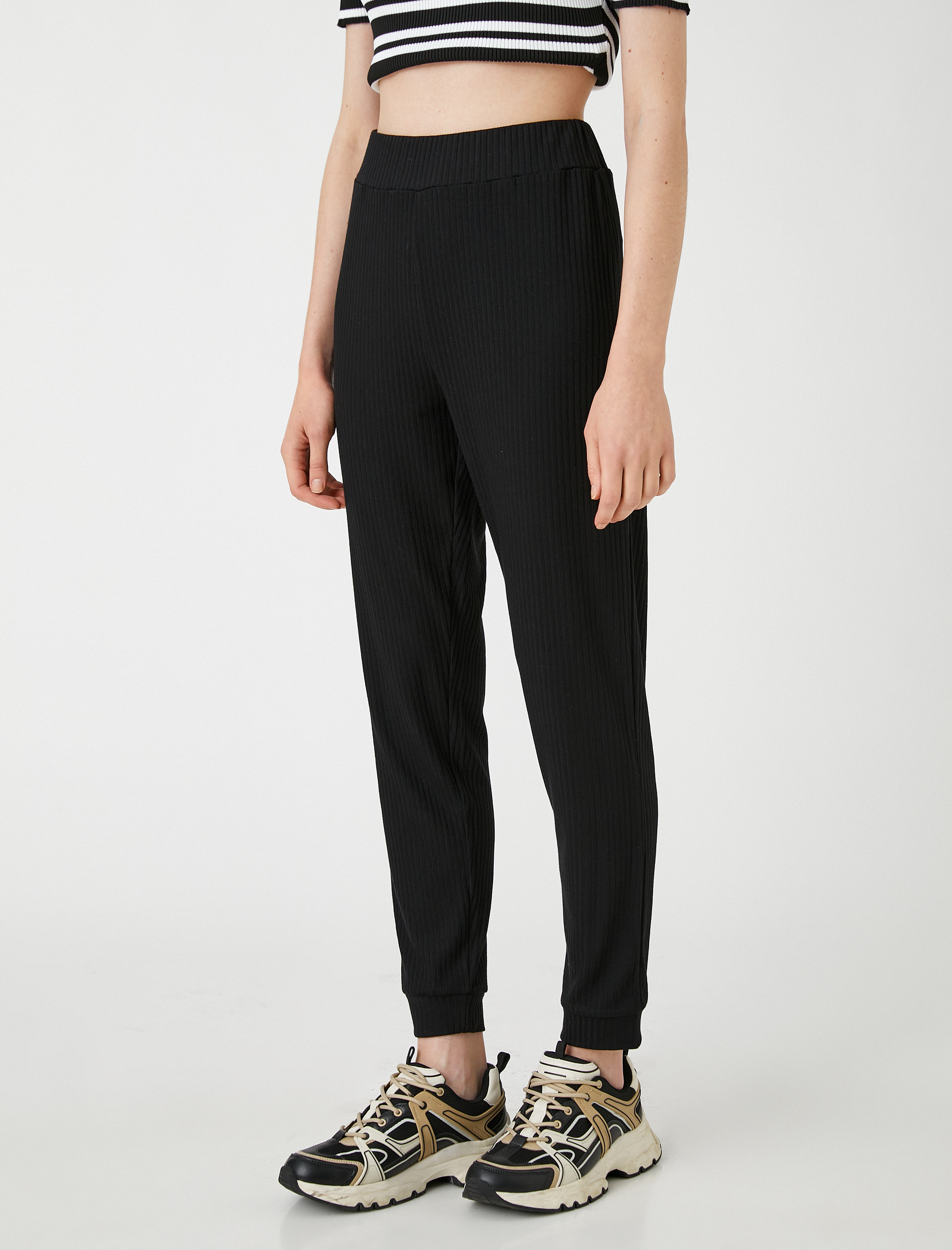   Kaşkorse Jogger Eşofman Altı Beli Lastikli