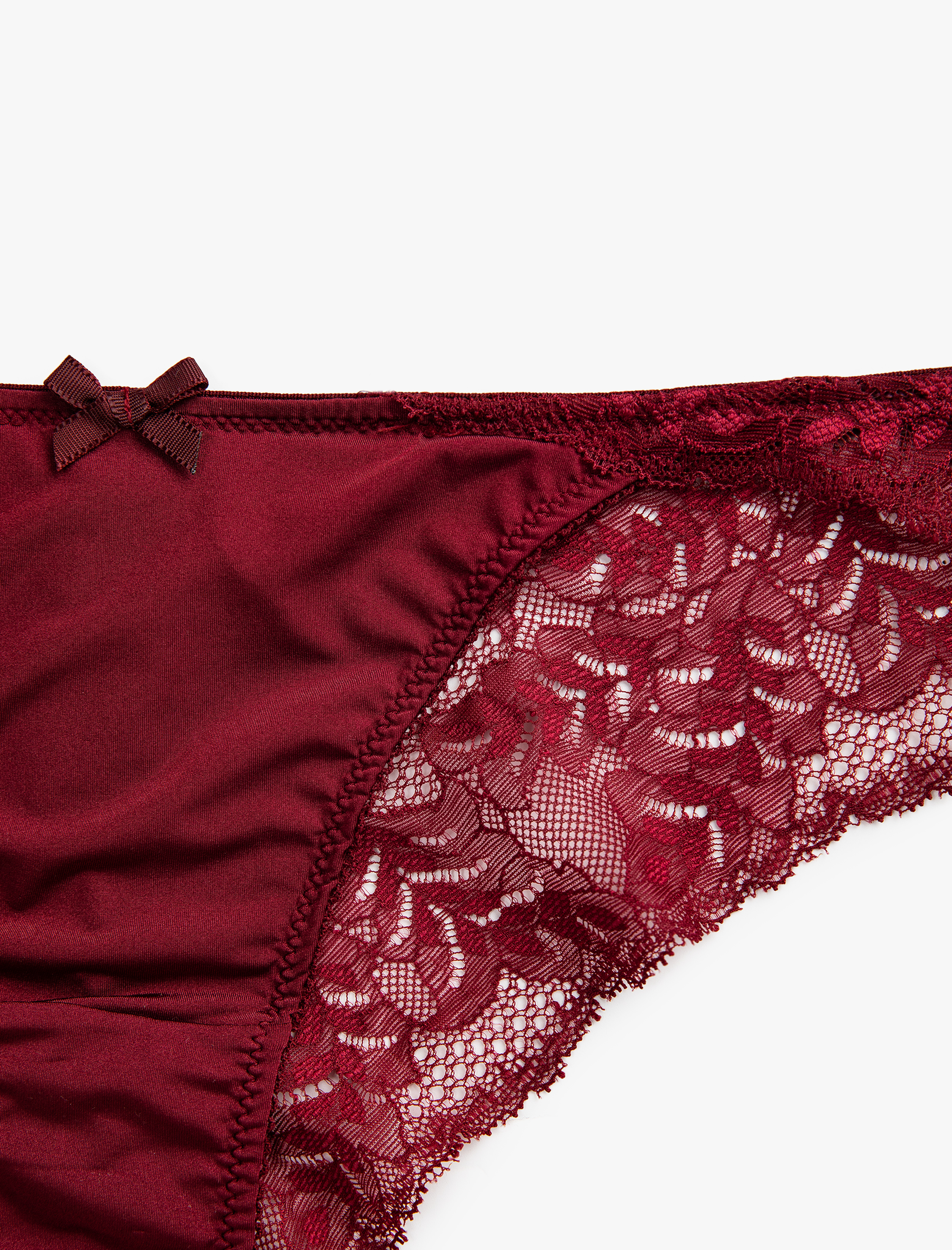   Brief Külot Dantelli Kurdele Detaylı