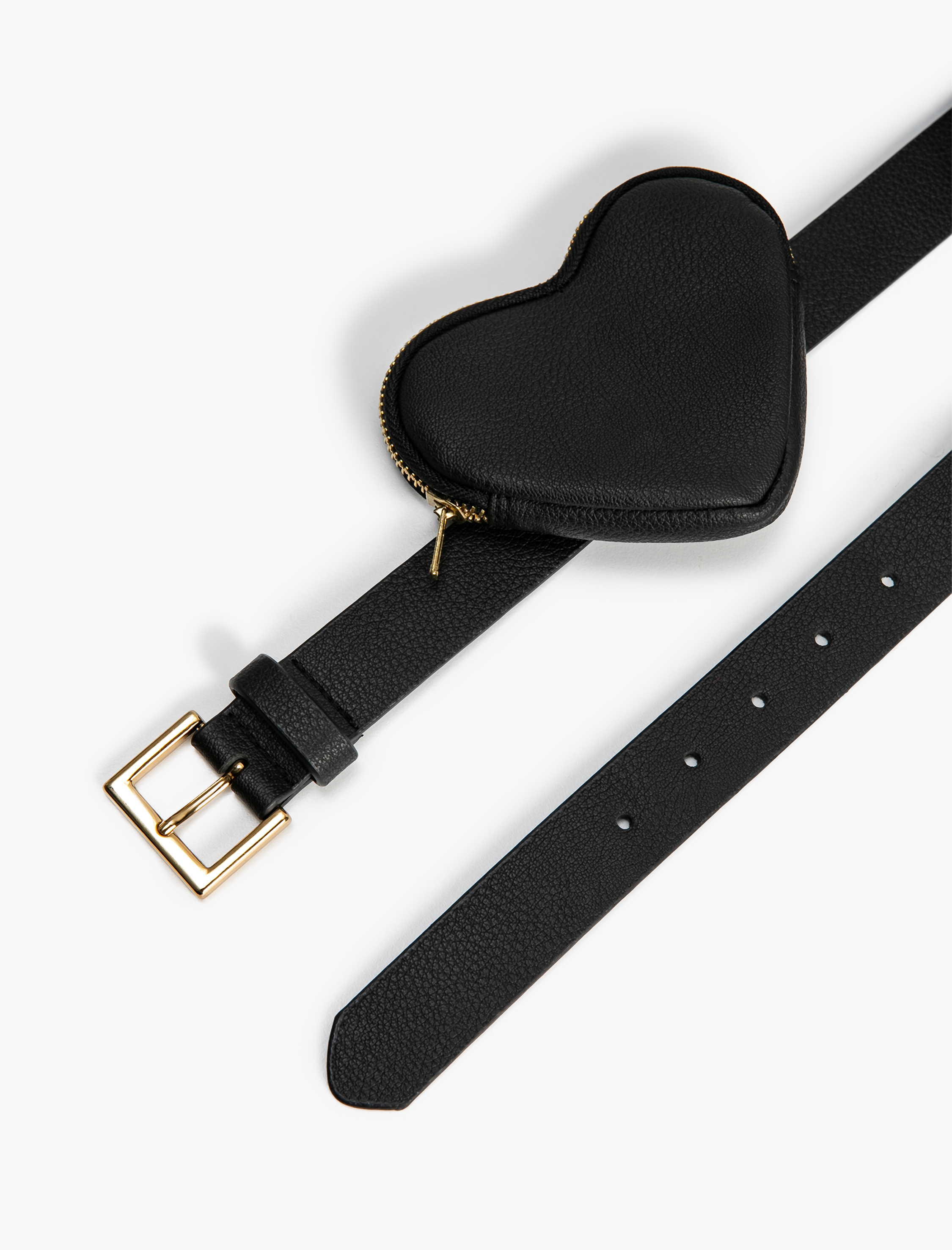  Kadın Kalp Şekilli Bel Çantası