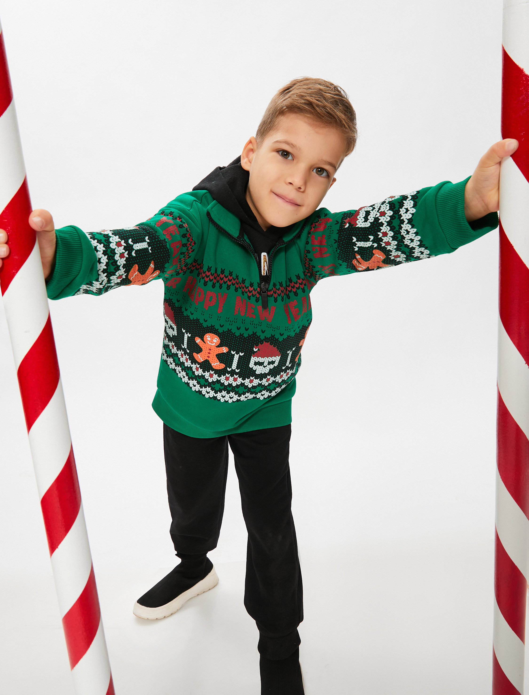  Erkek Çocuk Basic Jogger Eşofman Altı Beli Lastikli