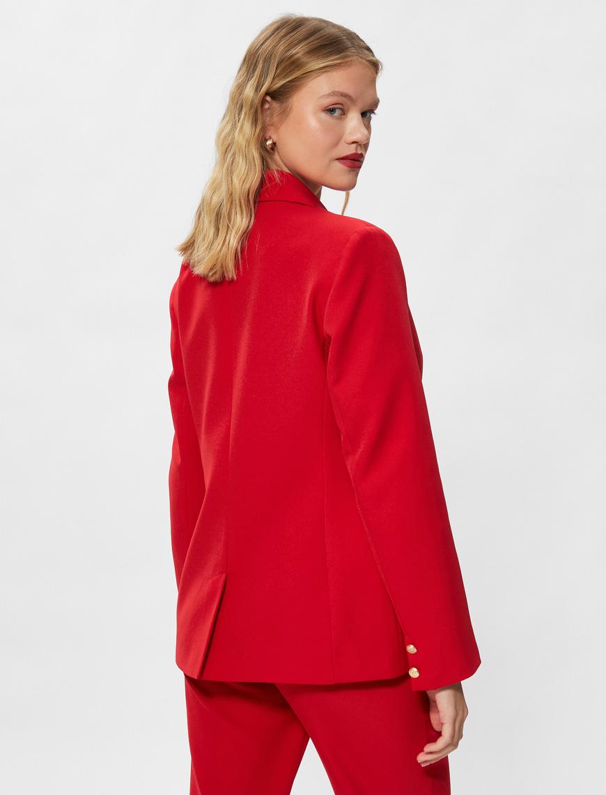   Kruvaze Blazer Ceket