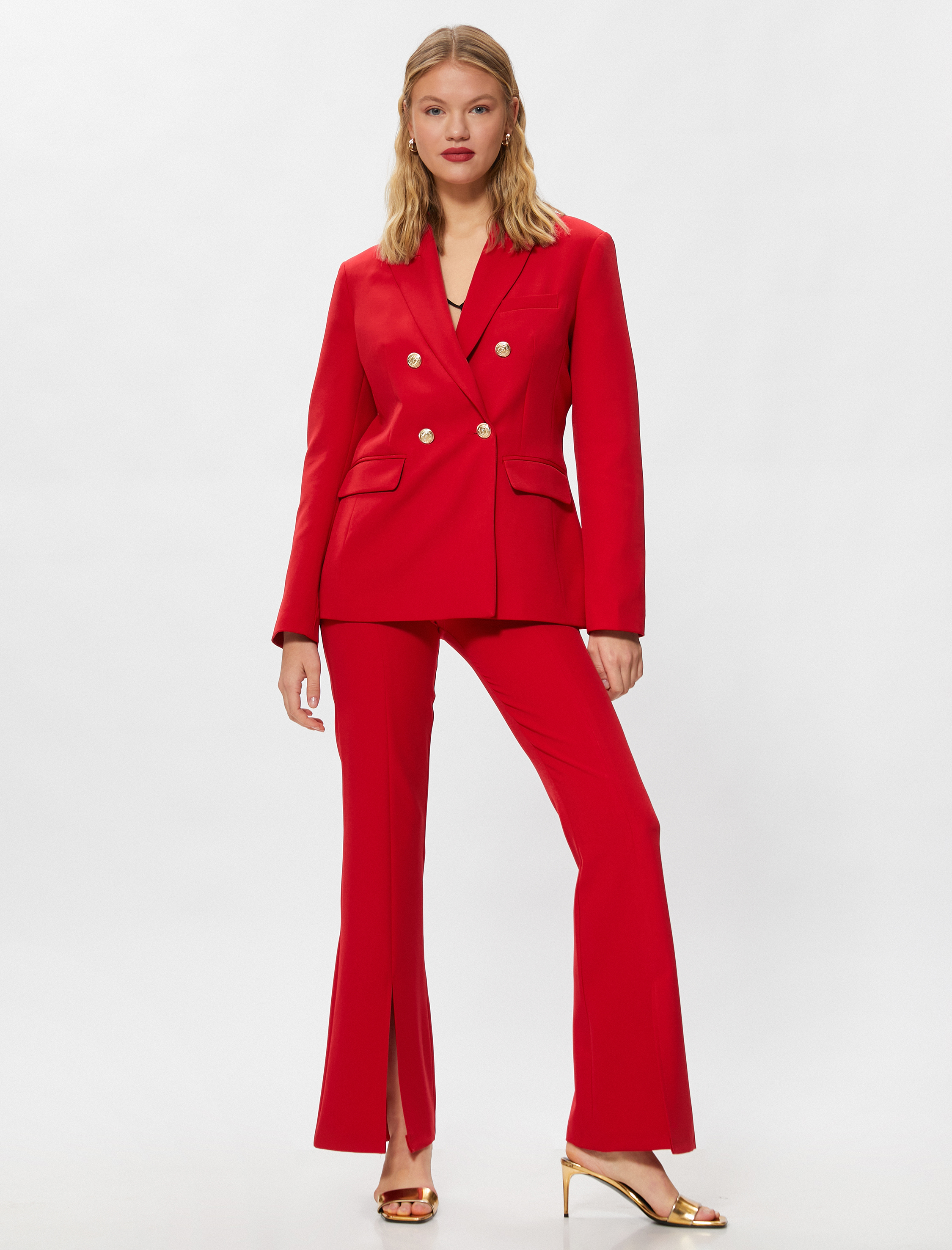   Kruvaze Blazer Ceket