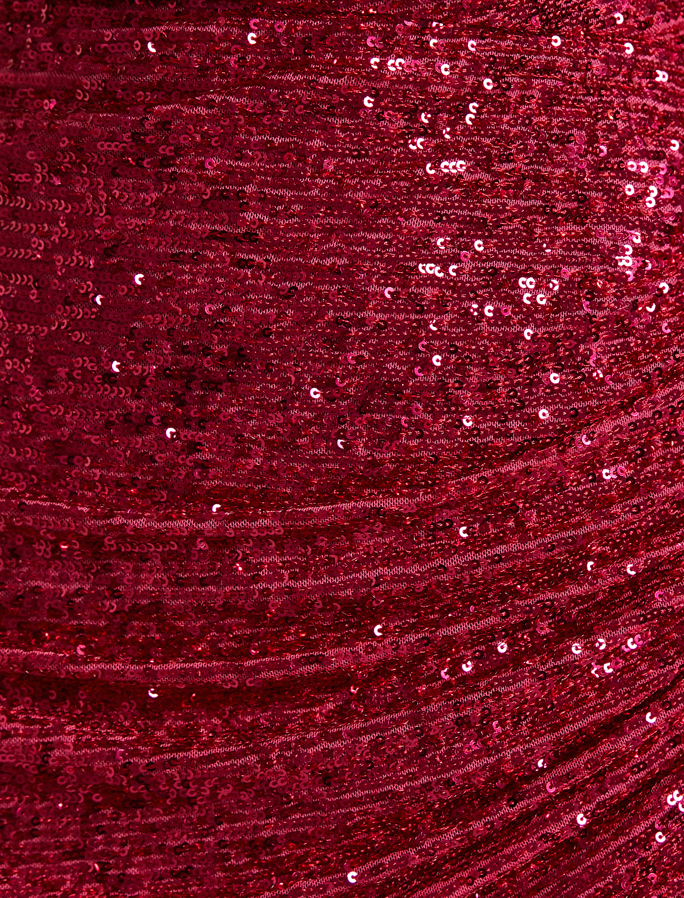   Payetli Mini Abiye Elbise Degaje Yaka Kolsuz