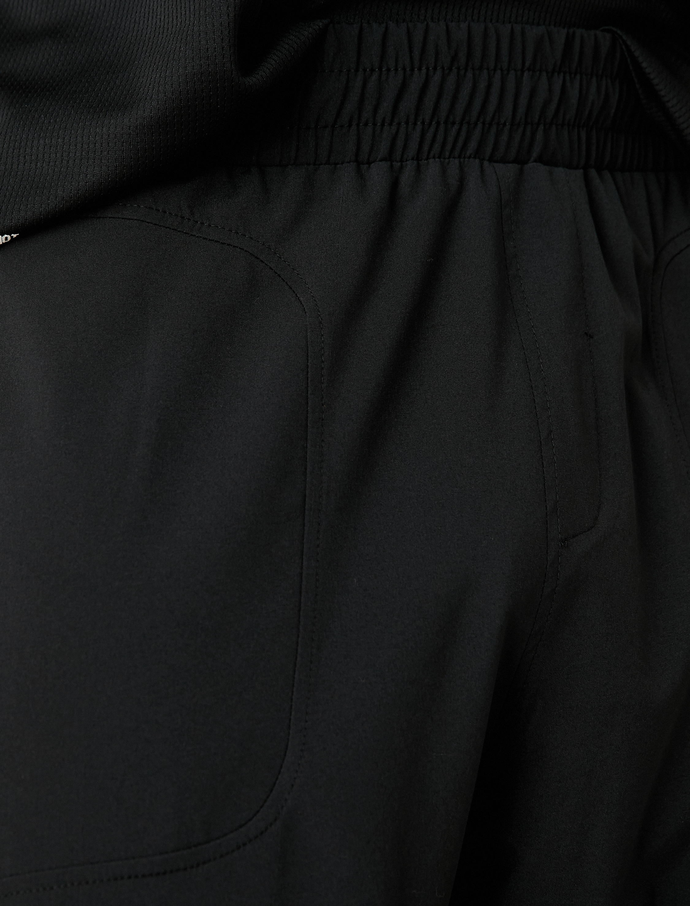 Jogger Dokuma Spor Eşofman Altı Beli Lastikli Cepli Paraşüt Kumaş