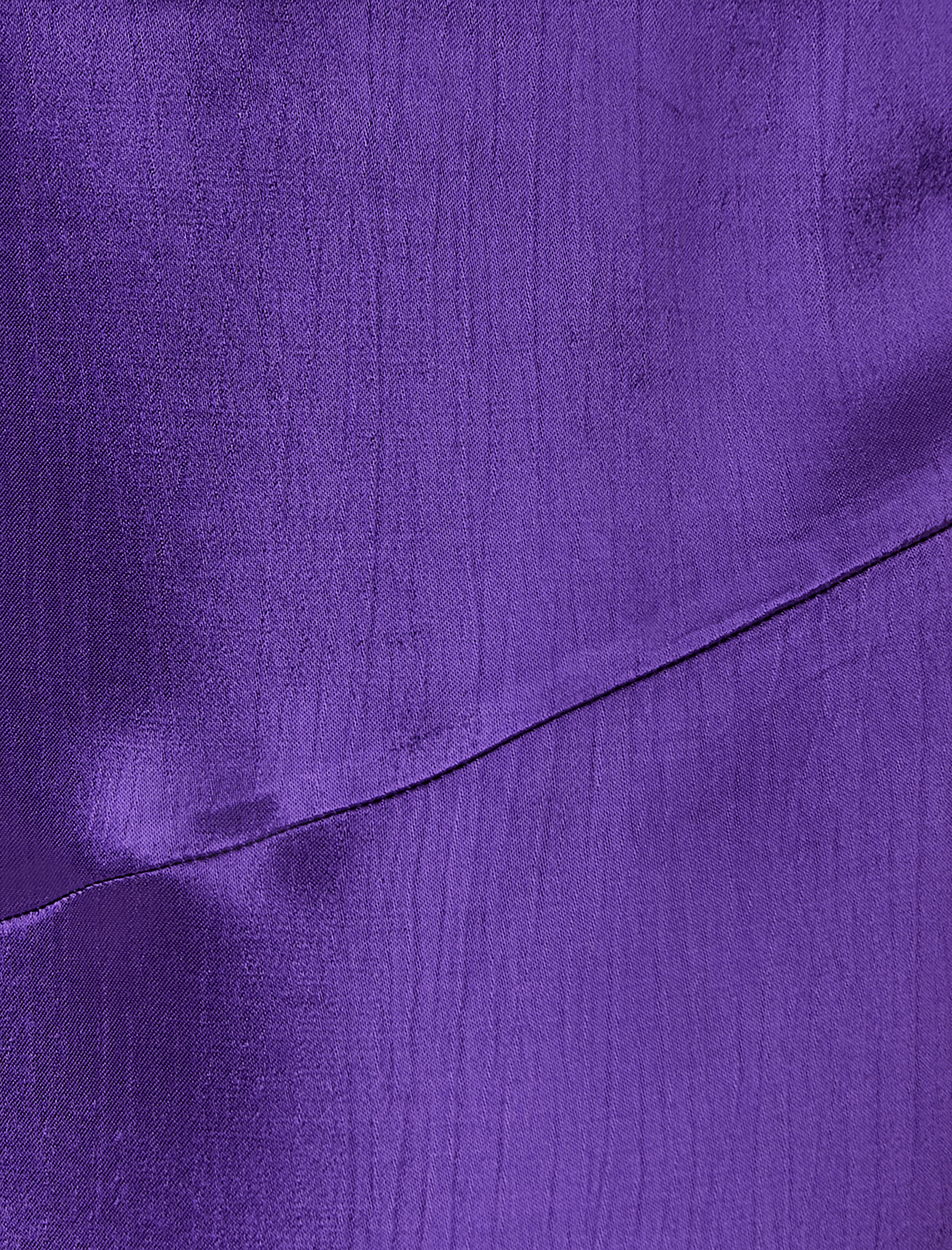   Melis Ağazat X Koton - Saten Asimetrik Kesim Kısa Etek