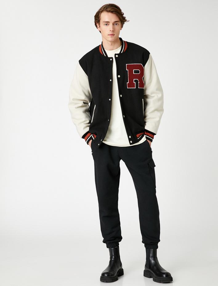  Jogger Eşofman Altı Kargo Cepli Fermuar Detaylı Beli Bağcıklı