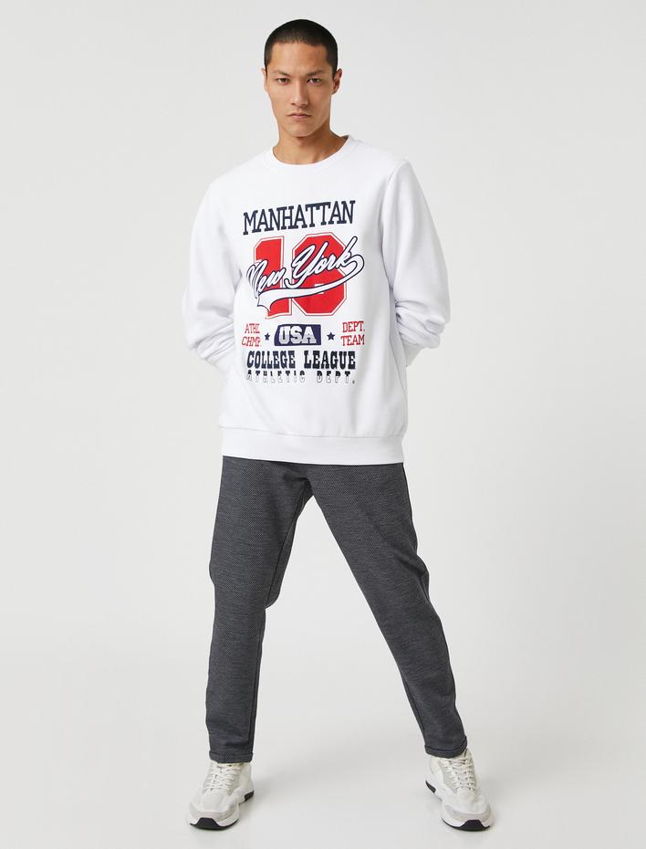  Jogger Eşofman Altı Beli Bağcıklı Cepli