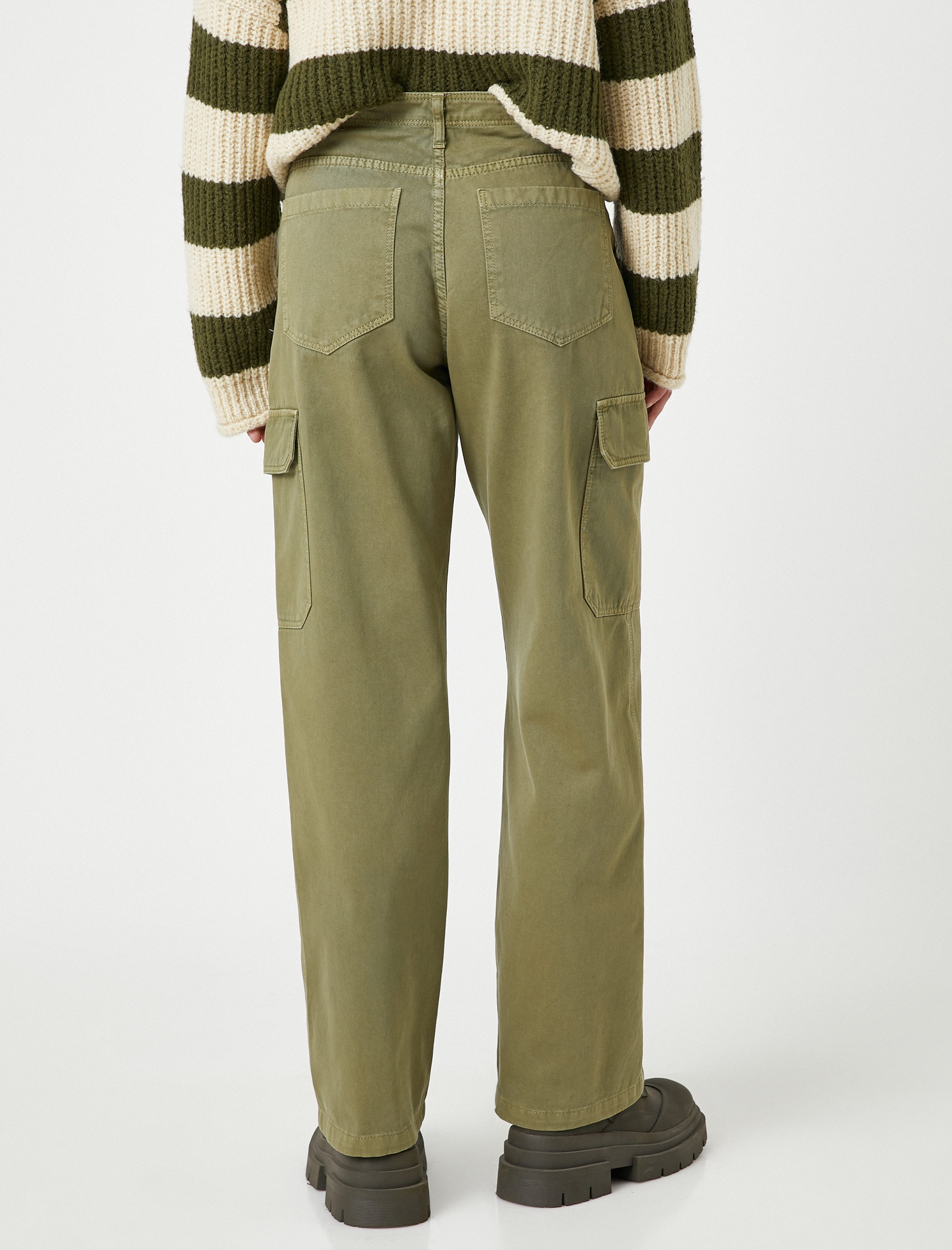   Koton X Şahika Ercümen - Yanları Cepli Kargo Pantolon