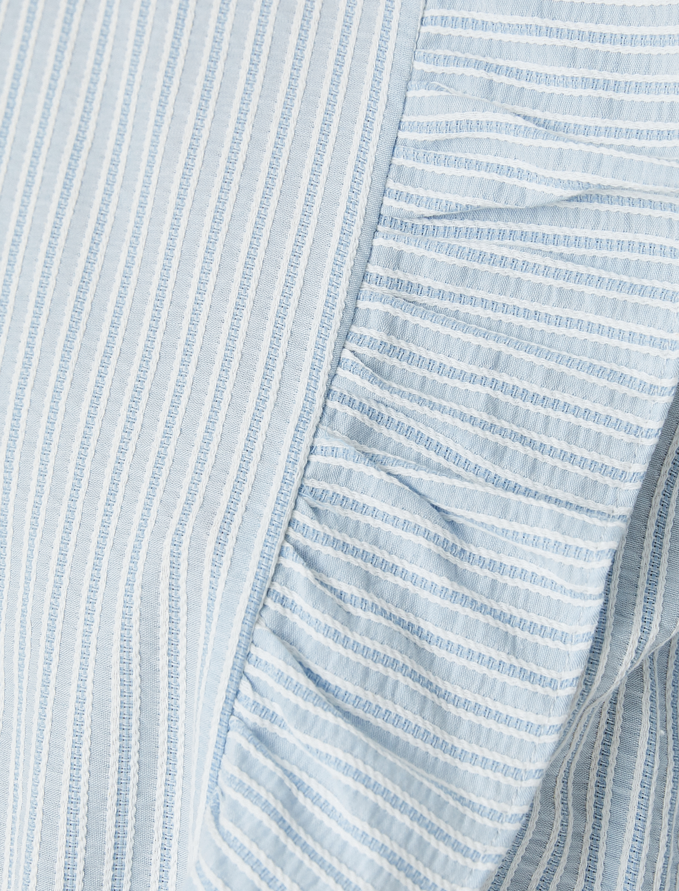 Koton Crop Bluz Uzun Kollu Fırfır Detaylı. 6