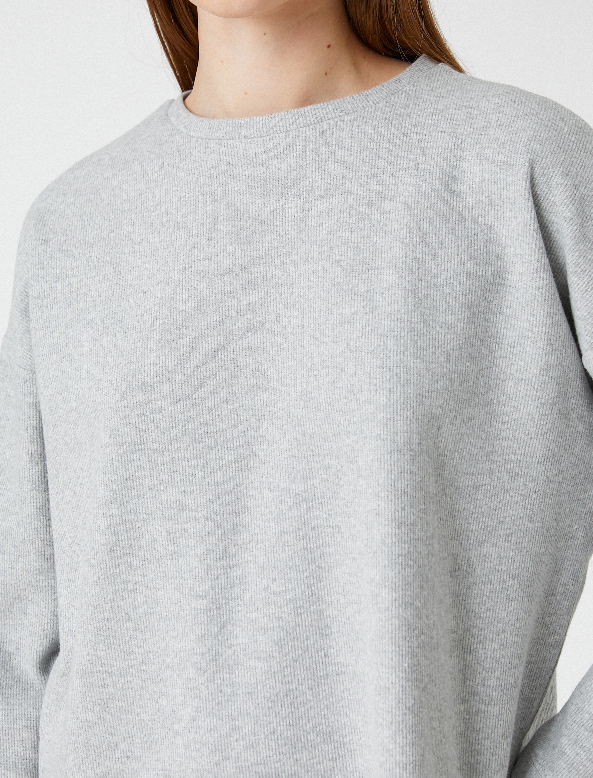   Relax Fit Sweatshirt Uzun Kollu