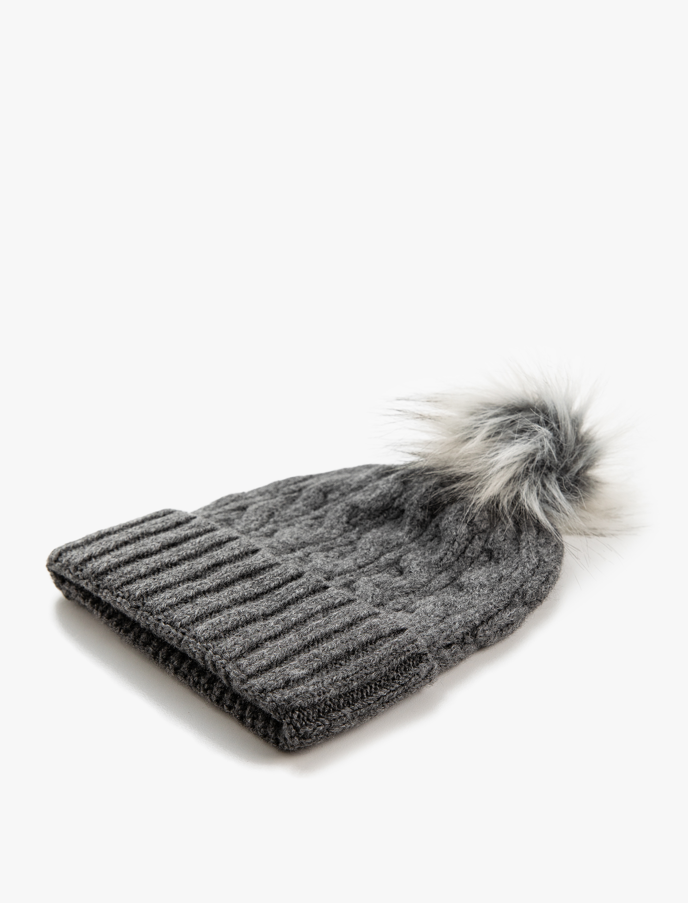  Kadın Ponponlu Örgü Bere - Koton X Şahika Ercümen