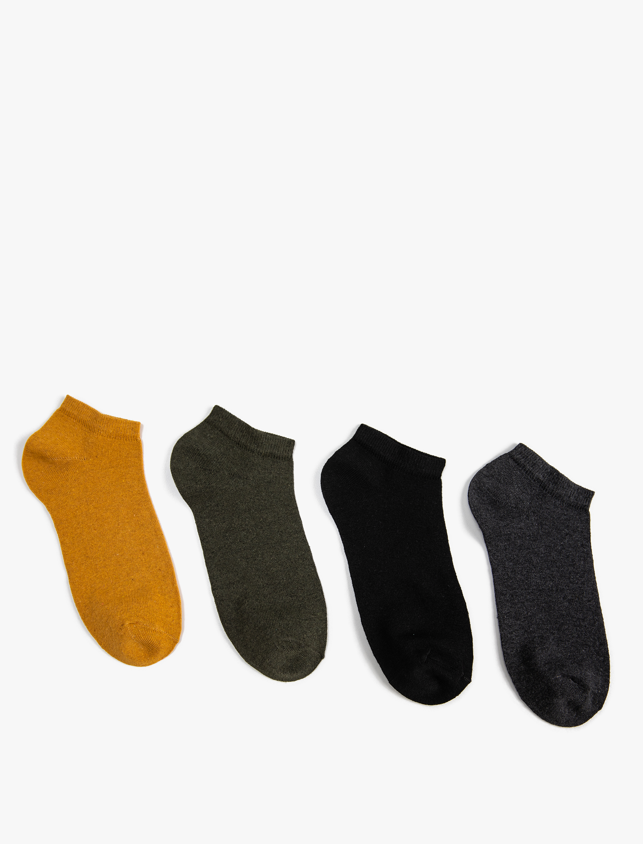 Koton 4'lü Patik Çorap Seti Çok Renkli. 1