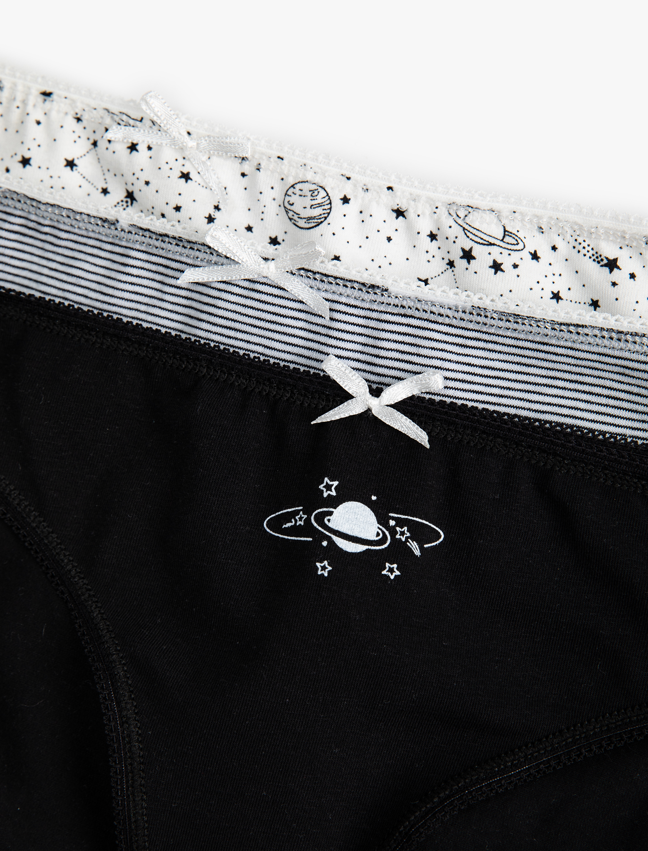   Pamuklu Brief Külot 3'lü Farklı Desenlerde