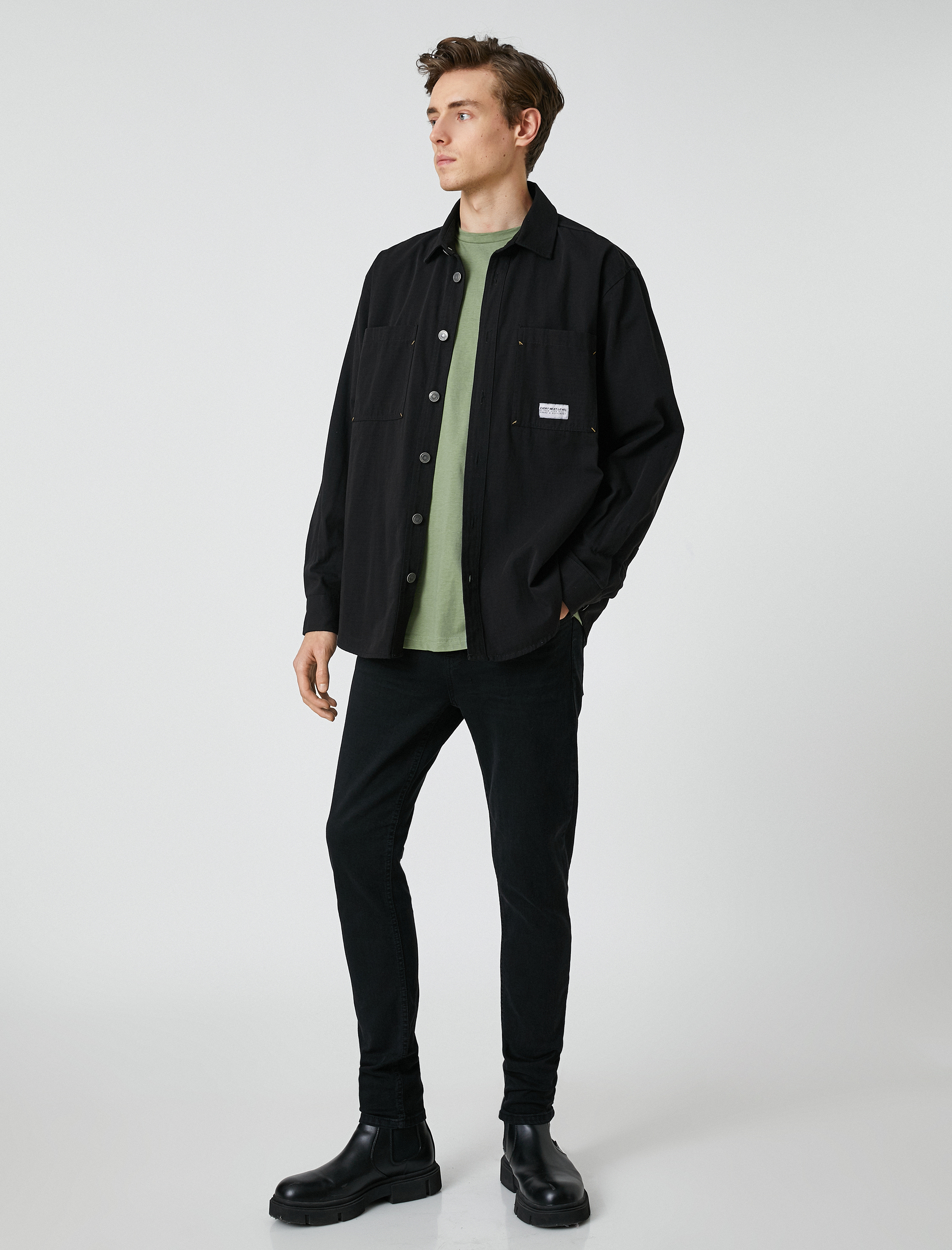 Skinny Fit Kot Pantolon - Michael Jean