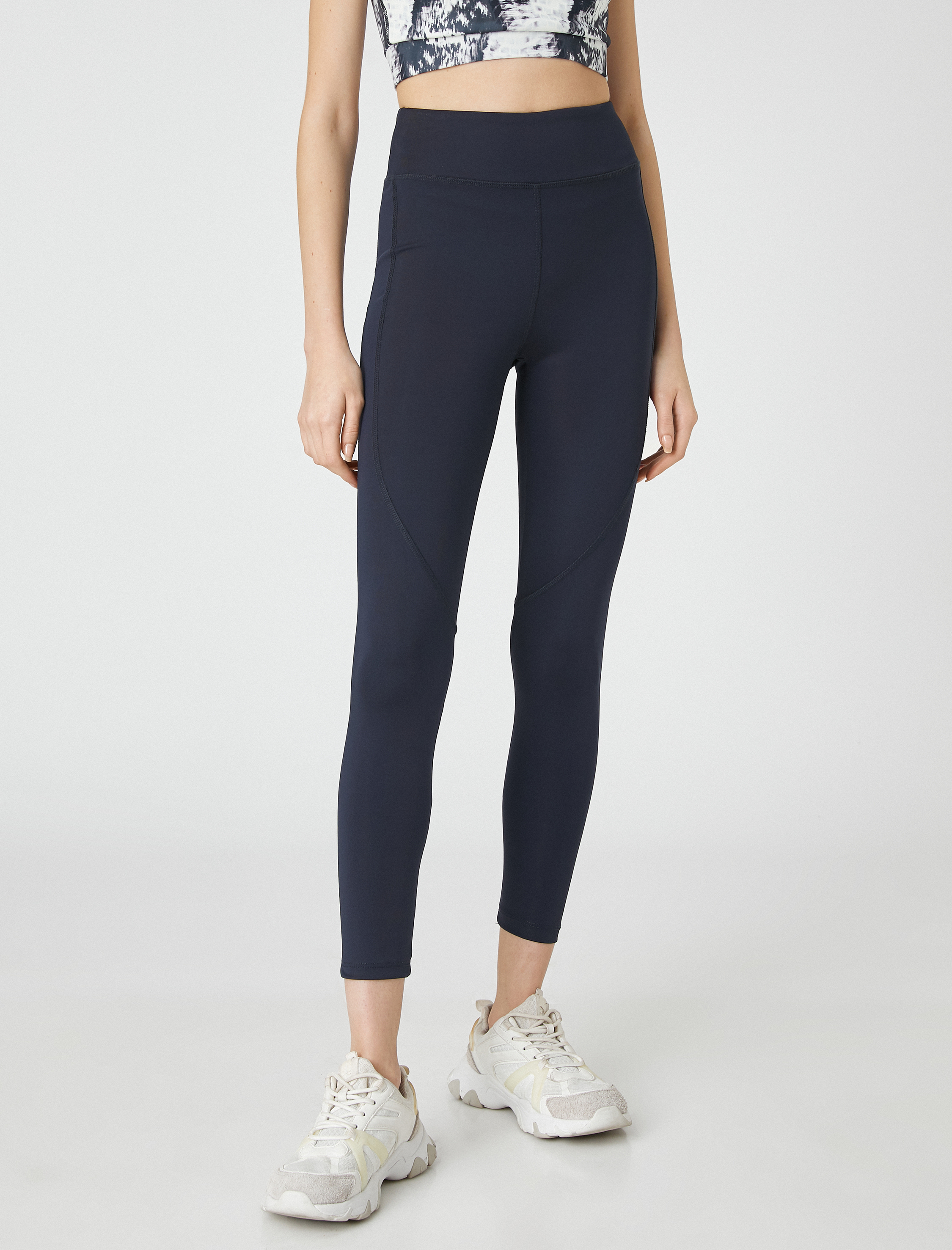   Dikiş Detaylı Yoga Taytı