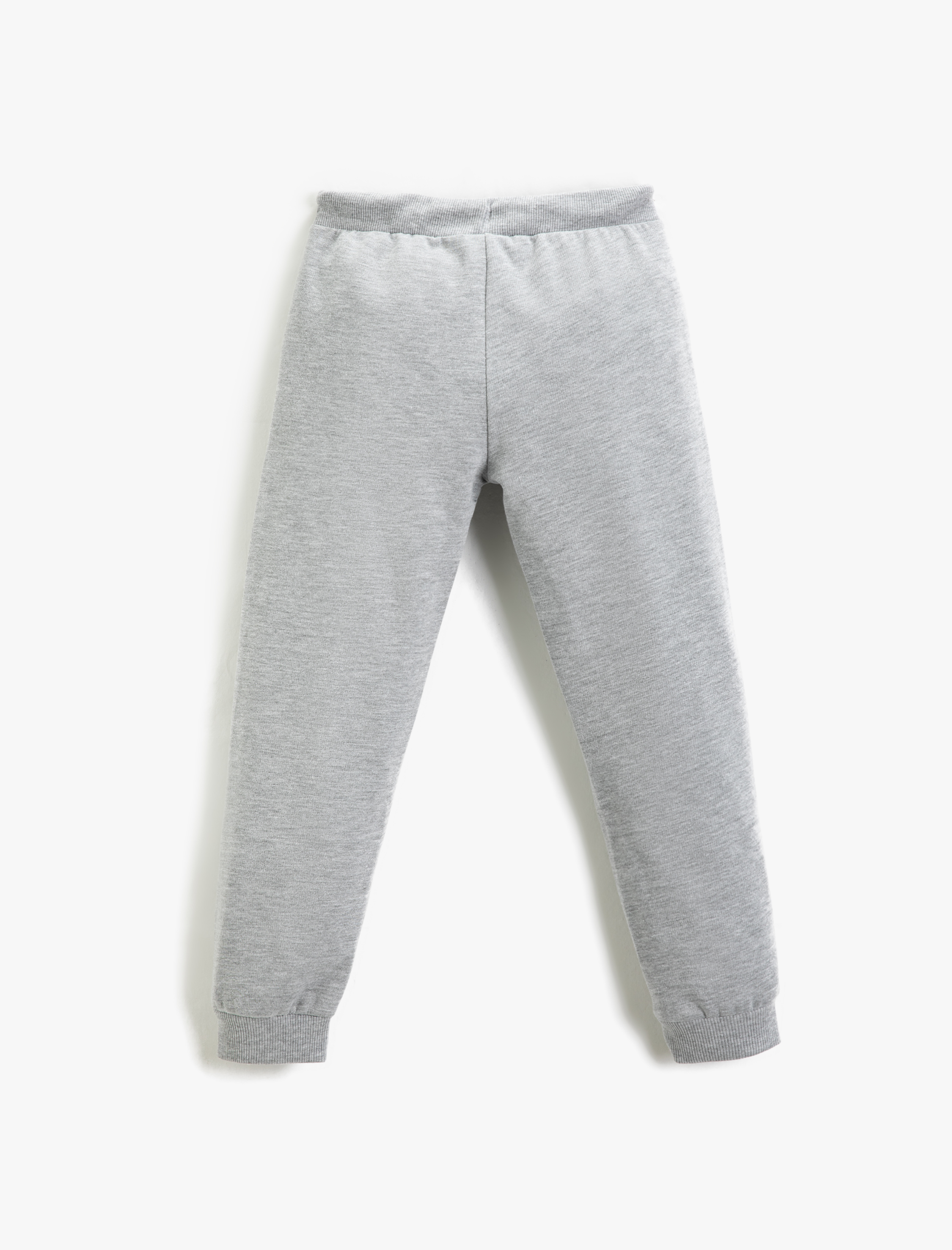  Erkek Çocuk Basic Jogger Eşofman Altı Beli Bağlamalı Cepli