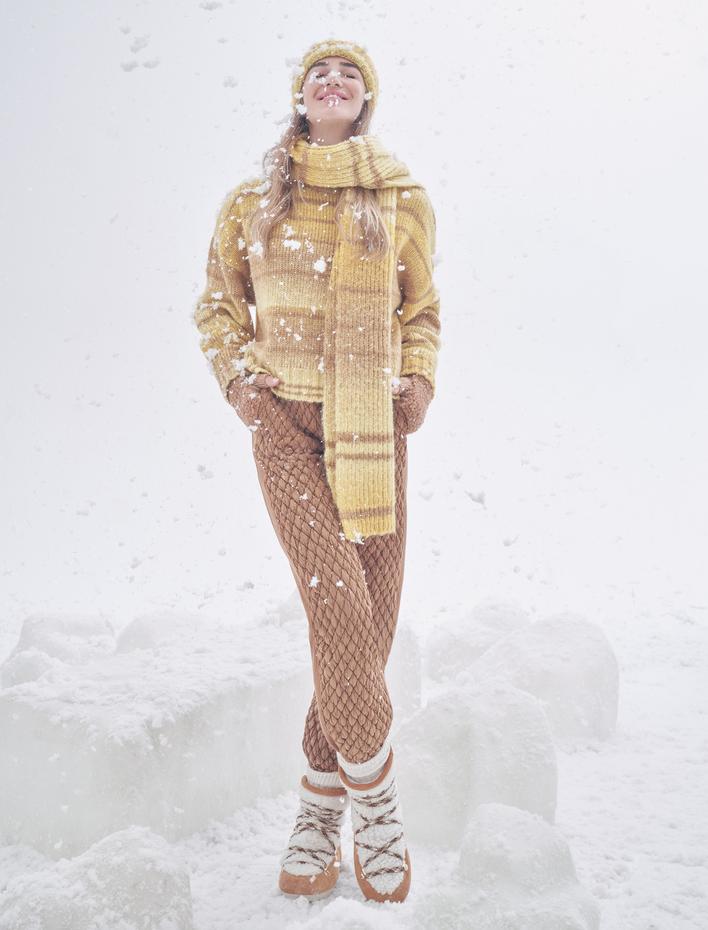  Koton X Şahika Ercümen - Kapitone Beli Lastikli Jogger Eşofman Altı