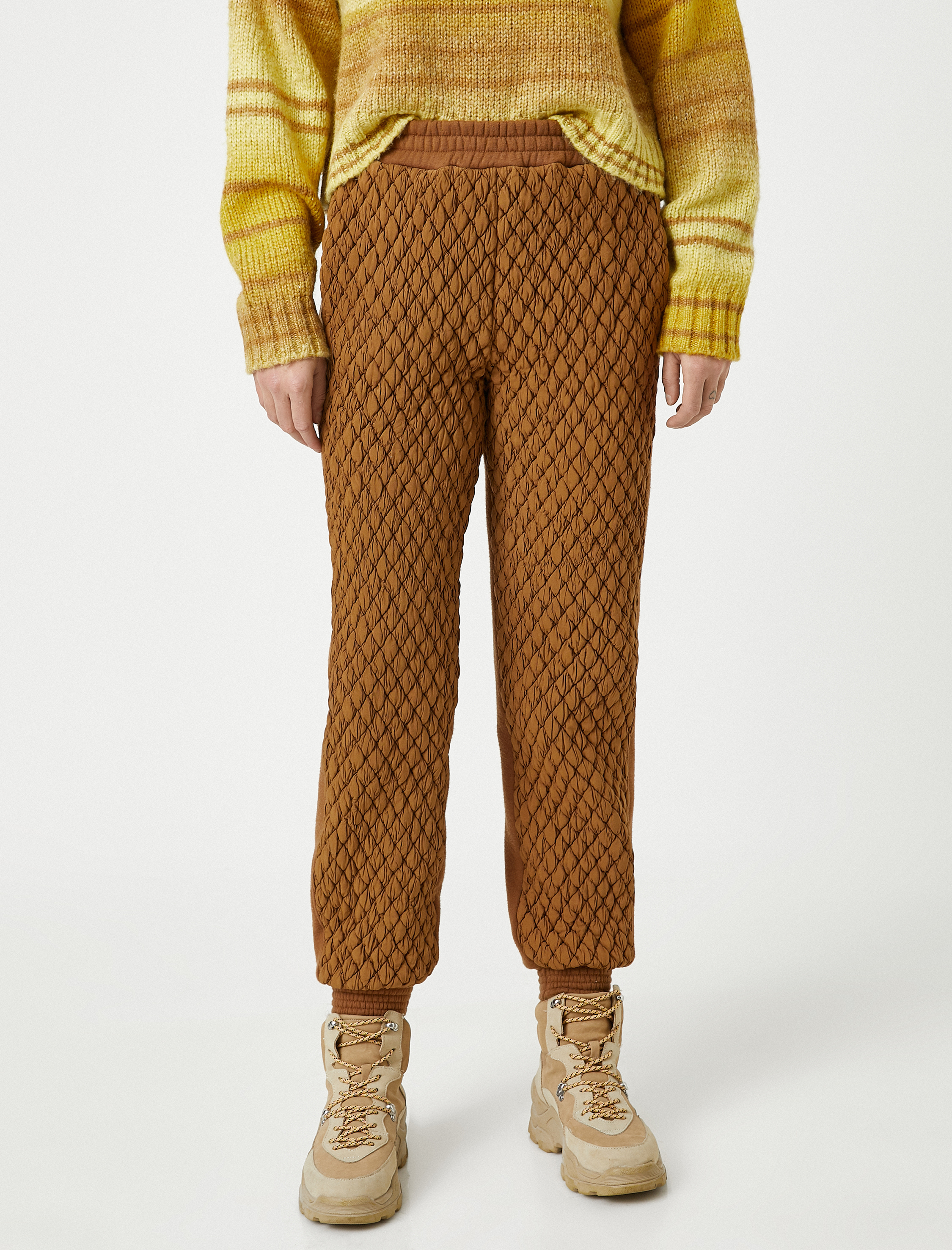   Koton X Şahika Ercümen - Kapitone Beli Lastikli Jogger Eşofman Altı