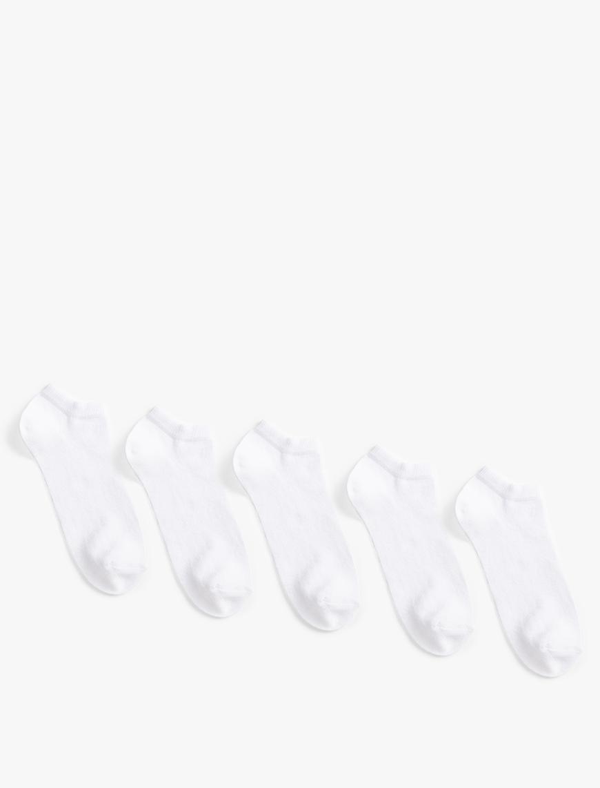  Kadın Basic 5'li Patik Çorap Seti