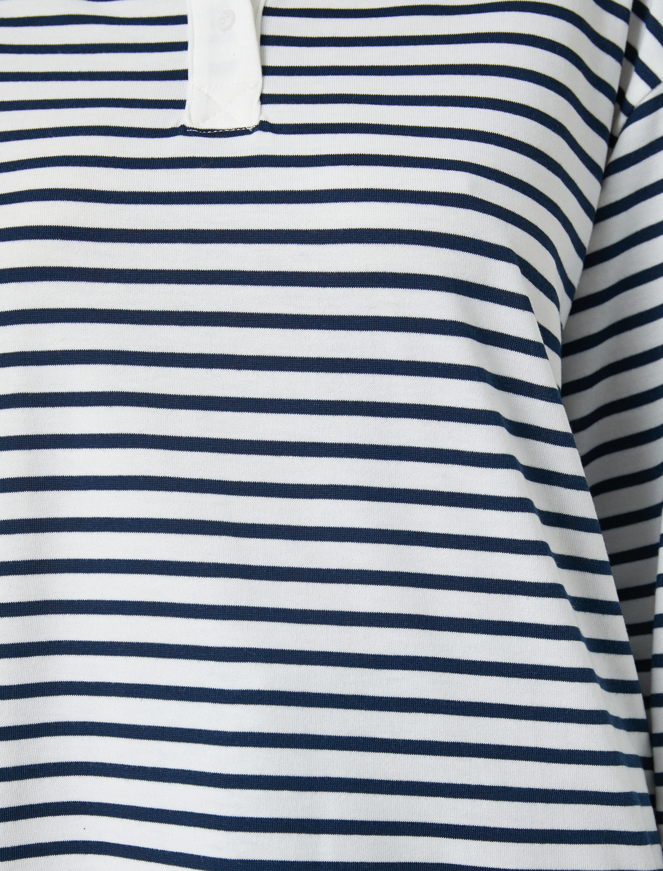   Polo Yaka Tişört Uzun Kollu