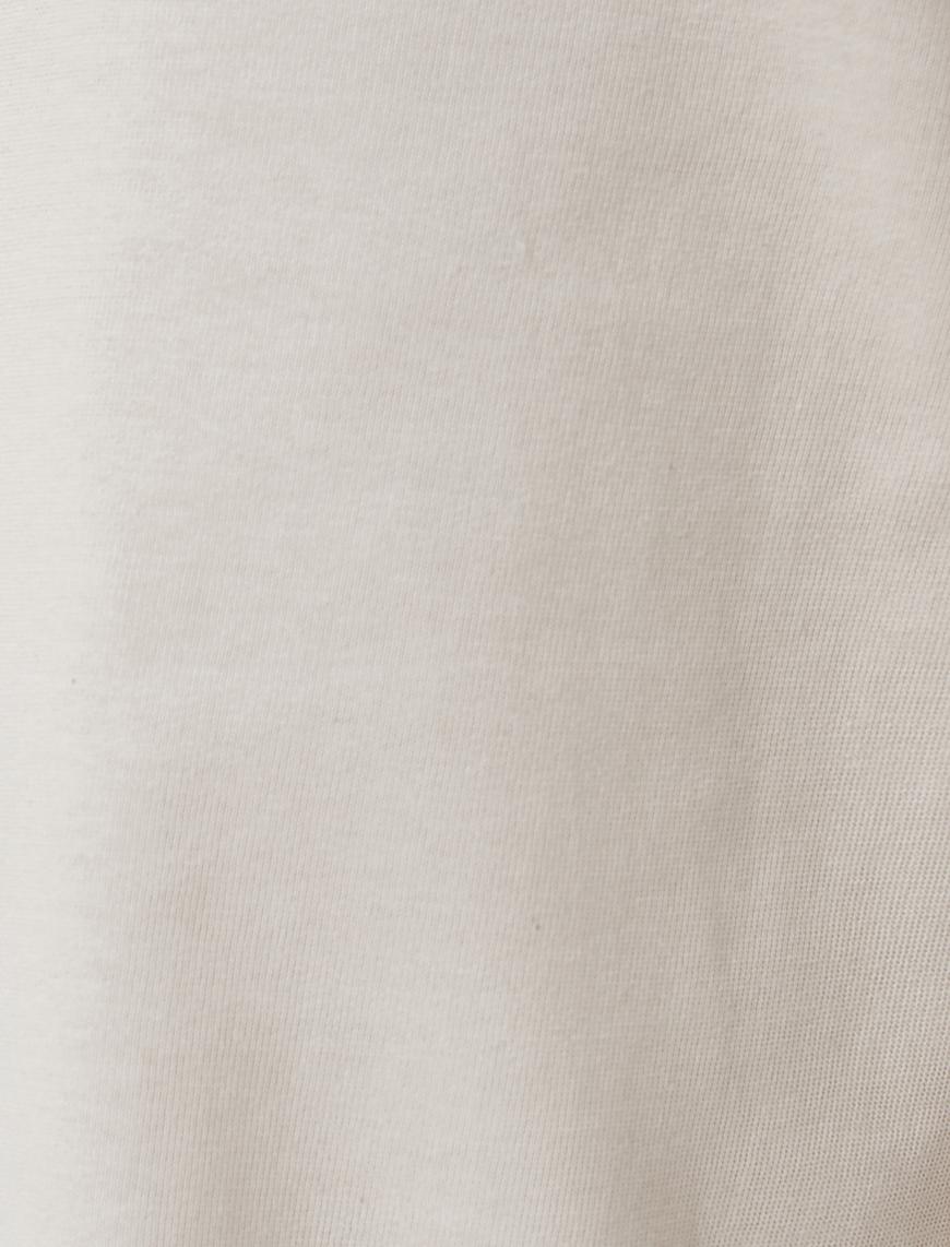   Düz Paça Pantolon Beli Kuşaklı Örme