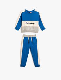Sweatshirt Takım 2 Parçalı Pamuklu