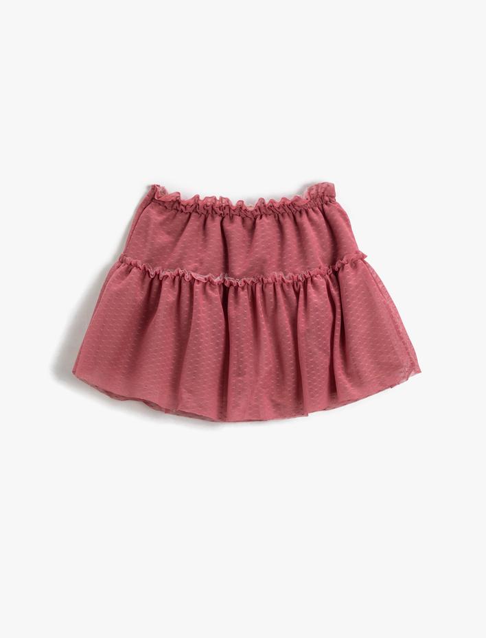 Kız Bebek Fırfırlı Tül Etek