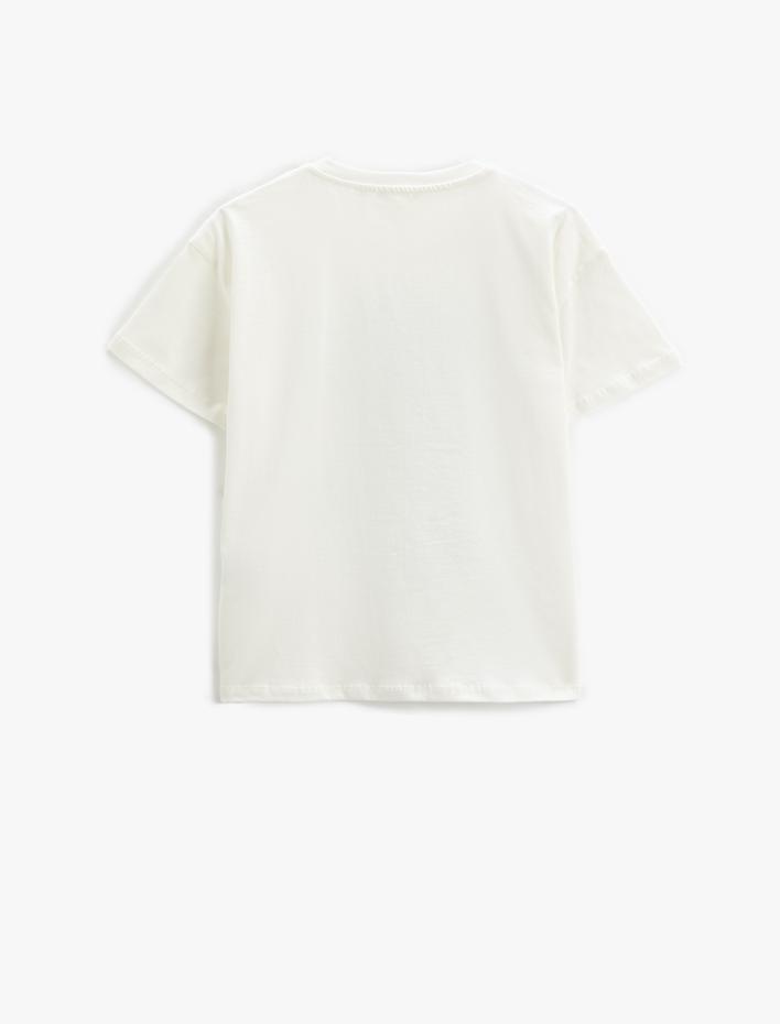 Erkek Çocuk Atatürk Baskılı Tişört Kısa Kollu Bisiklet Yaka Pamuklu