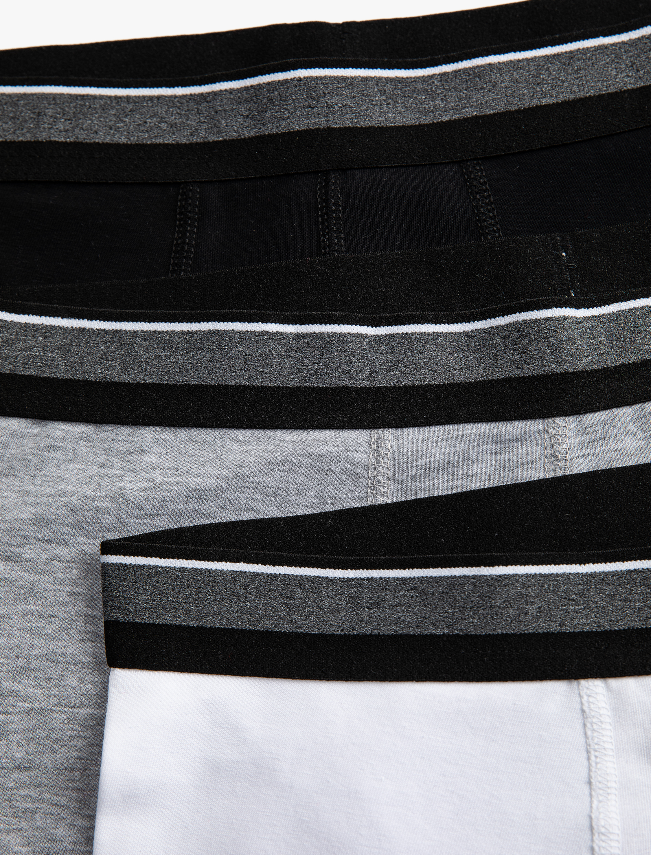   Basic 3'lü Boxer Seti Beli Lastikli