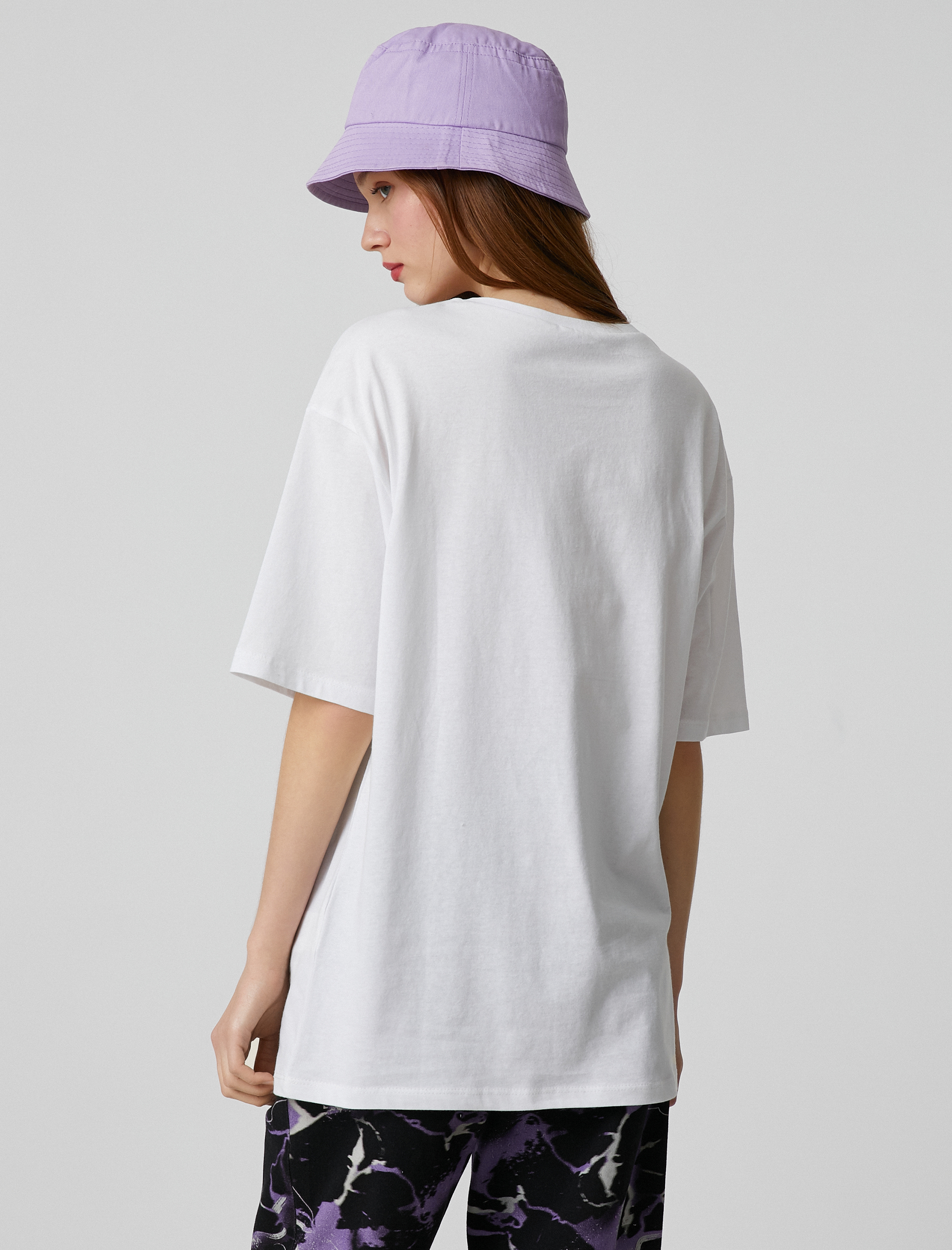   Anime Tişört Oversize Kısa Kollu Bisiklet Yaka Rahat Kesim