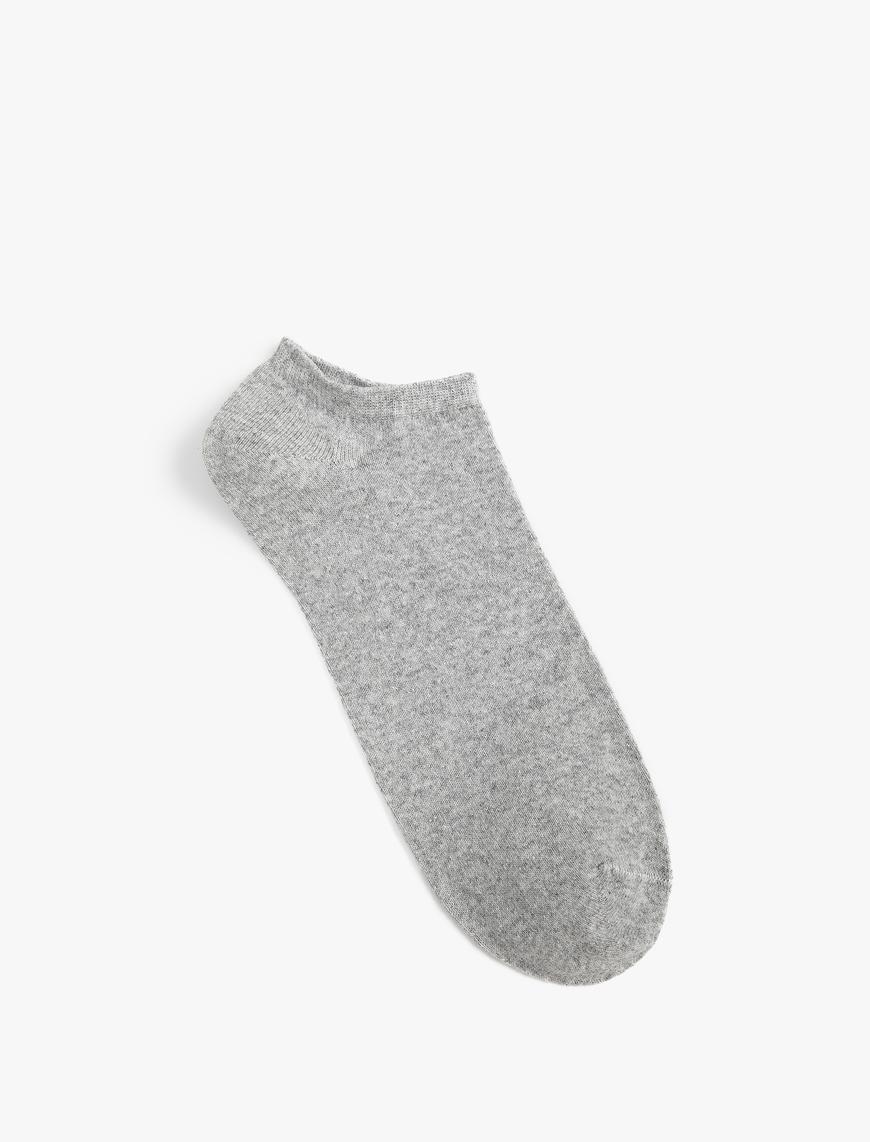  Erkek Basic 3'lü Patik Çorap Seti
