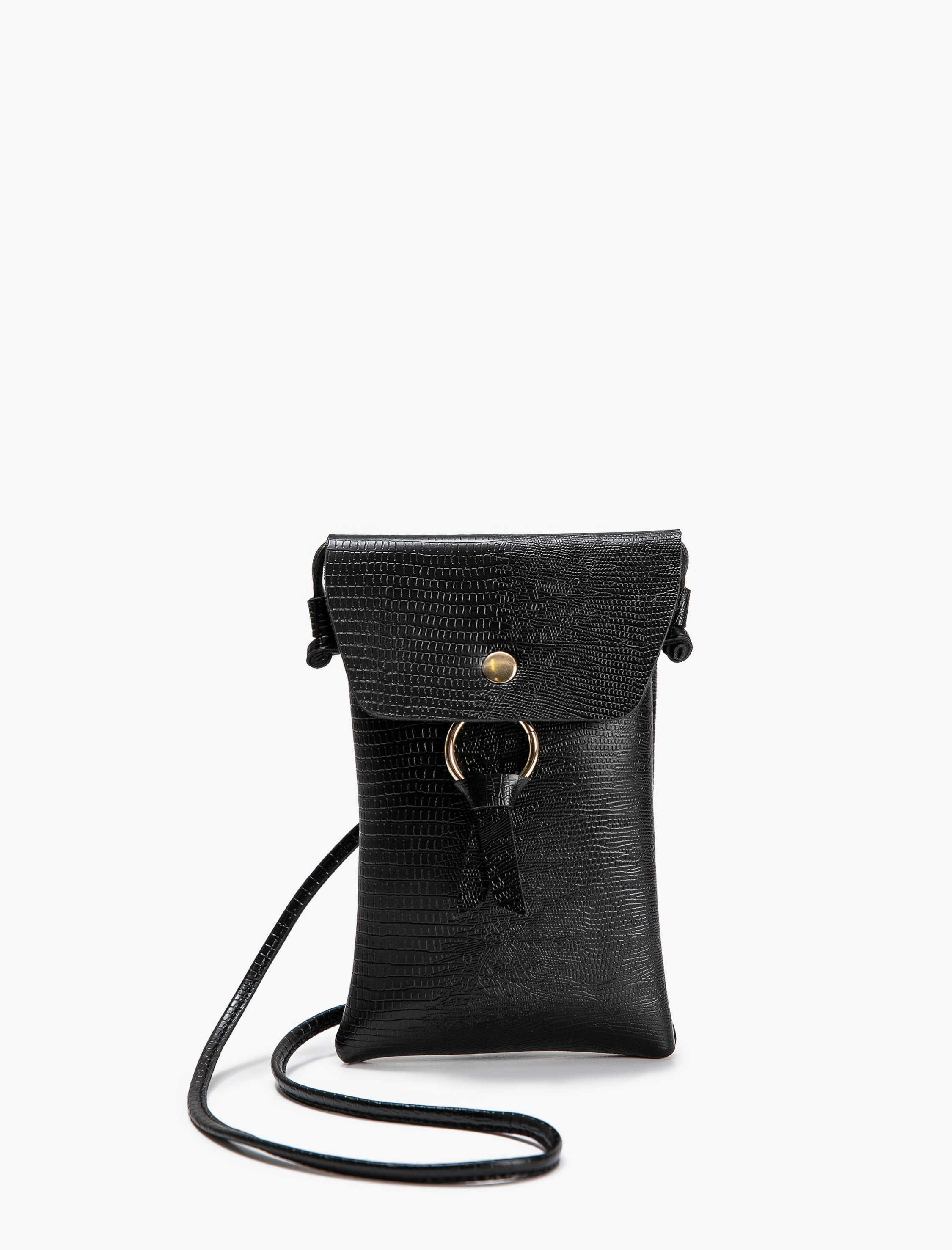  Kadın Cüzdan Çanta Askılı Metal Aksesuarlı Püskül Detaylı