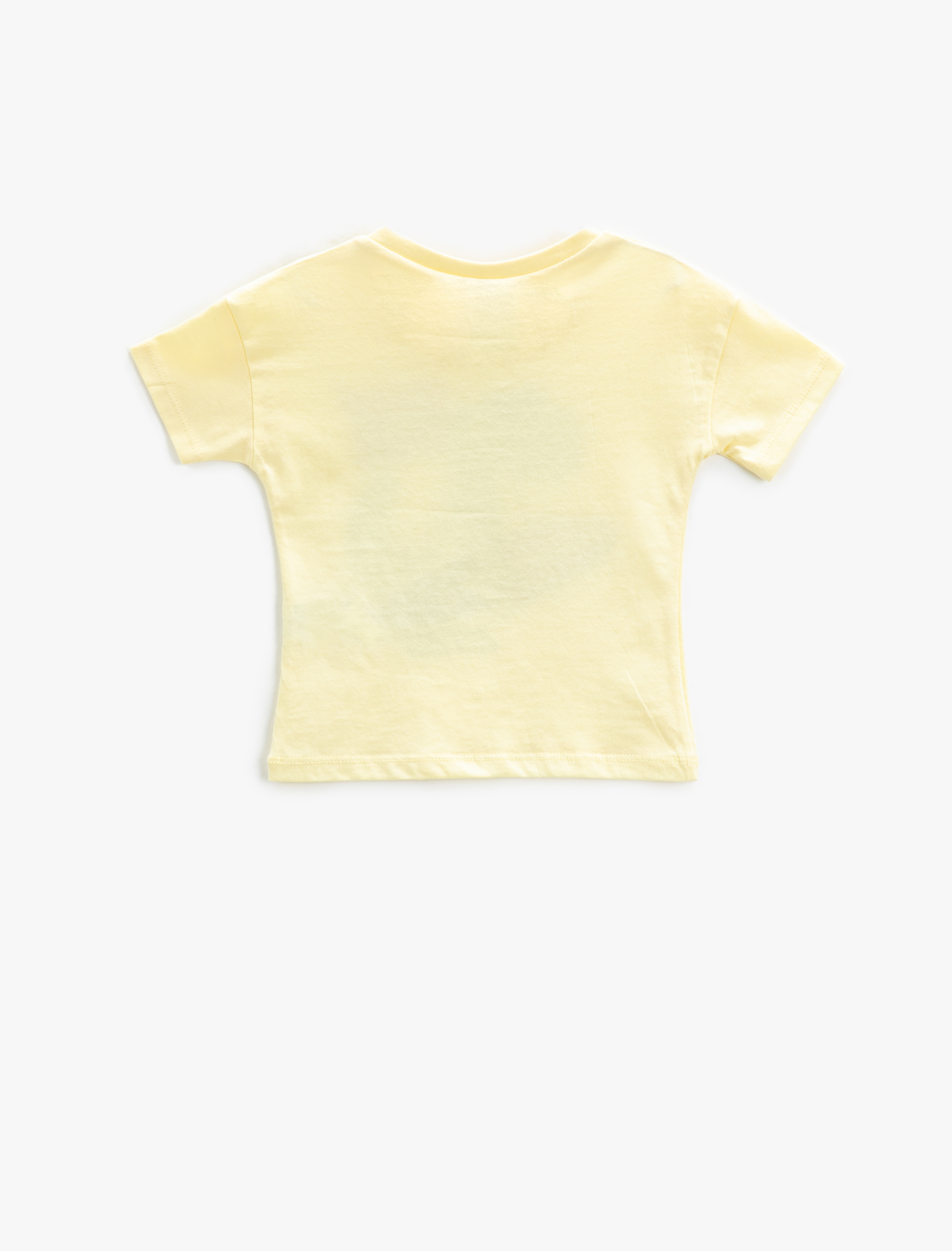  Erkek Bebek Tişört Dinozor Baskılı Kısa Kollu Bisiklet Yaka