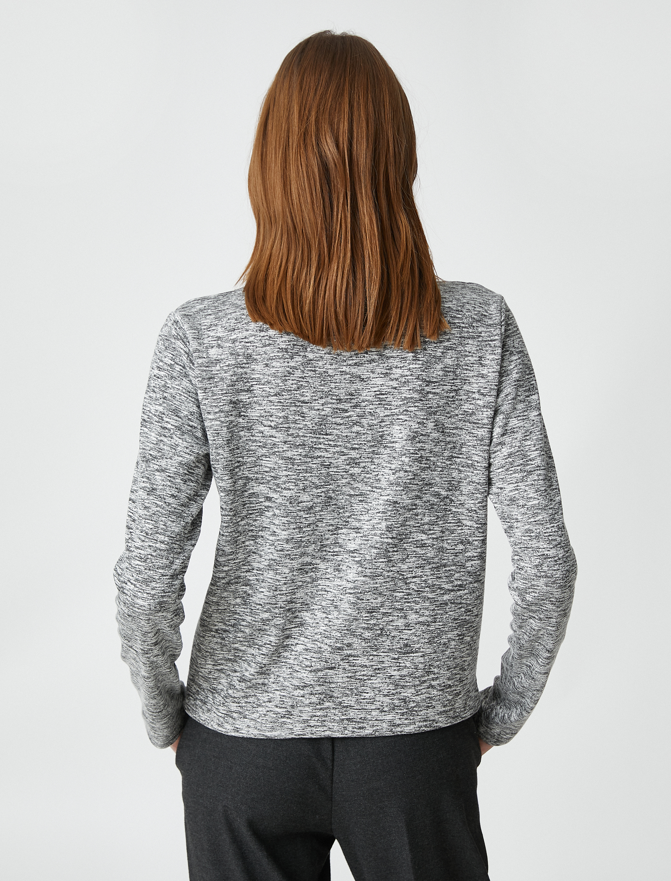   Koton X Şahika Ercümen - Yarım Fermuarlı Sweatshirt