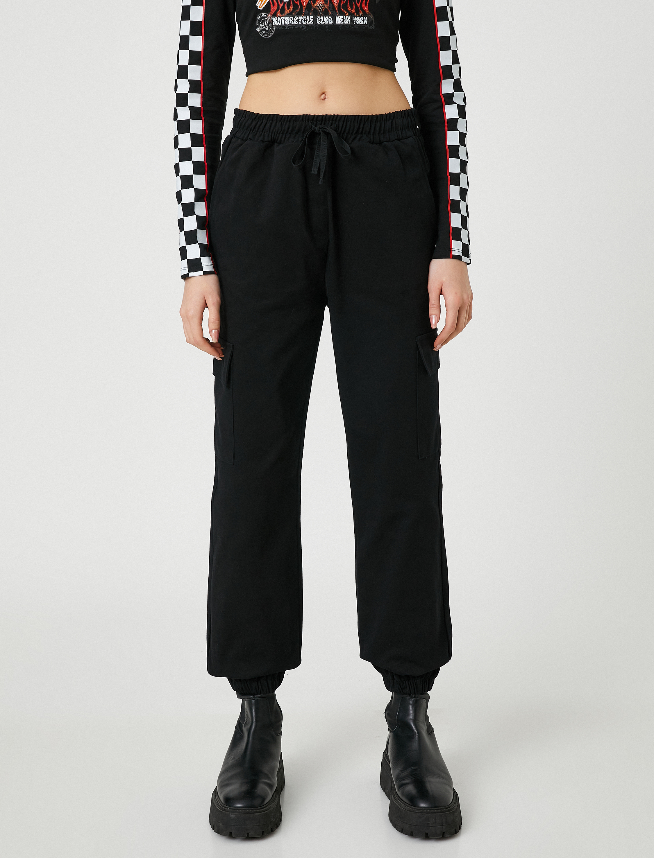   Kargo Jogger Pantolon Cep Detaylı