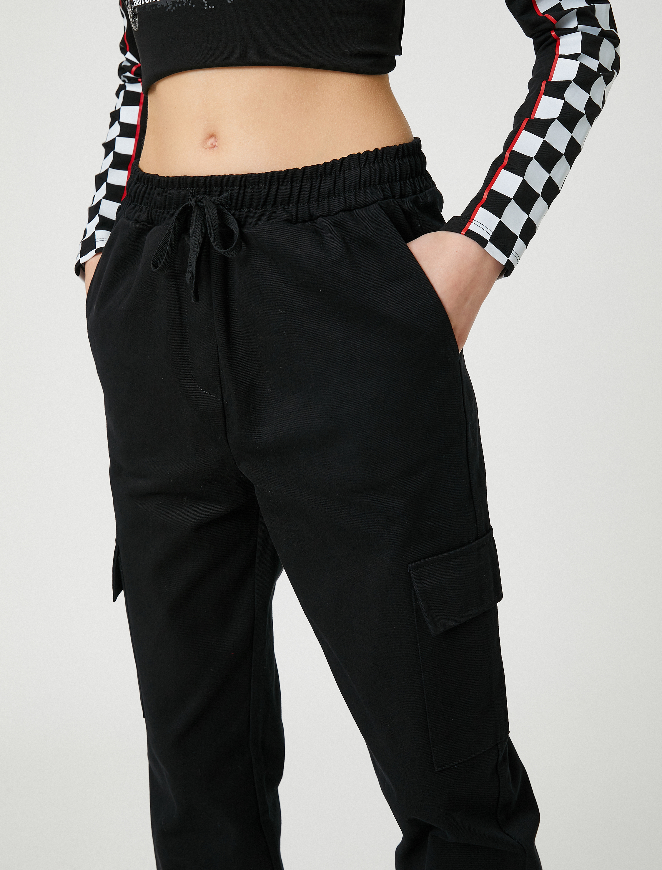   Kargo Jogger Pantolon Cep Detaylı