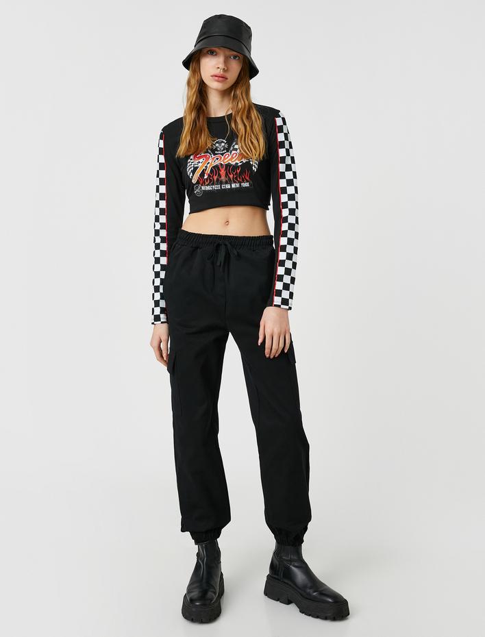  Kargo Jogger Pantolon Cep Detaylı