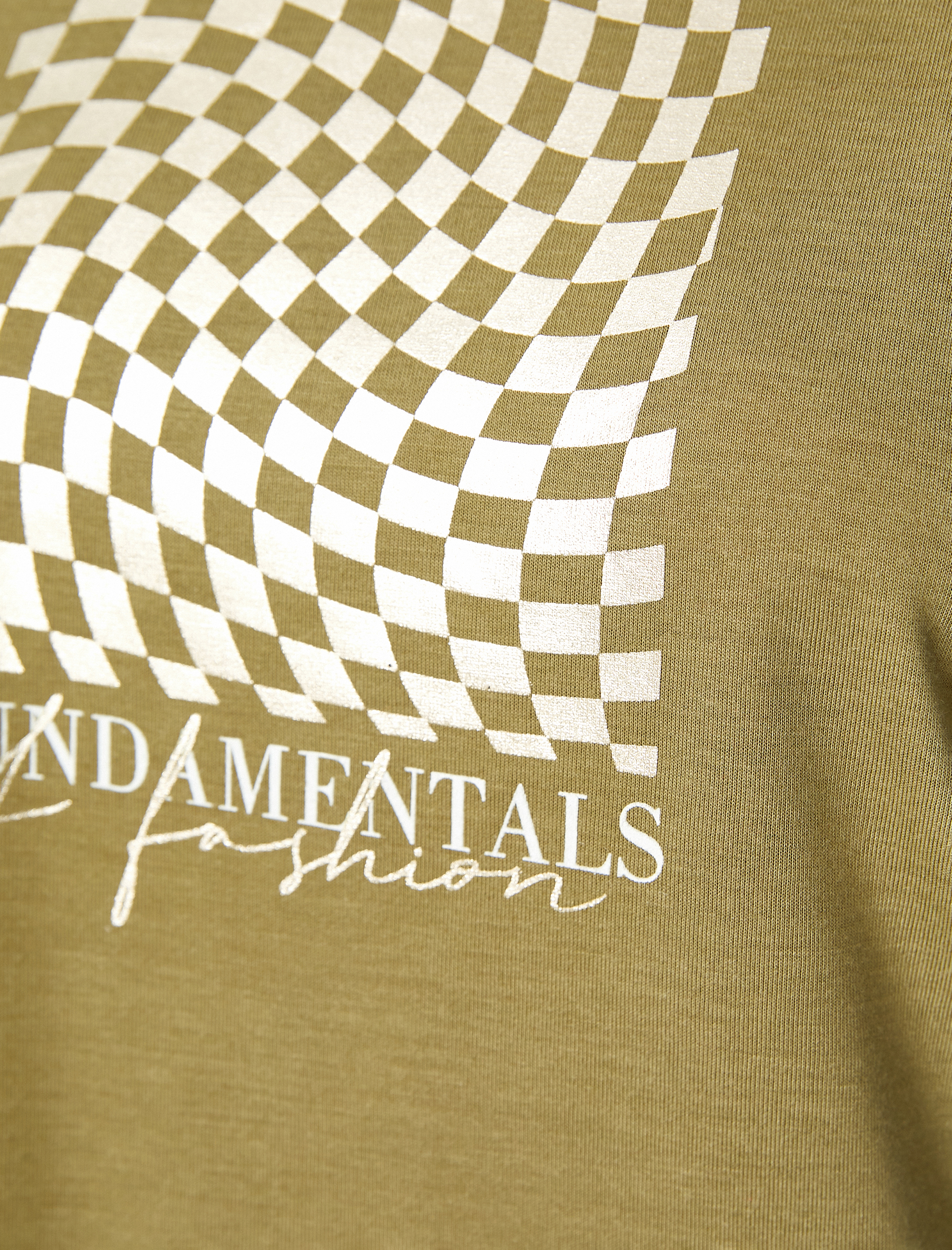   Baskılı Tişört Kısa Kollu Bisiklet Yaka