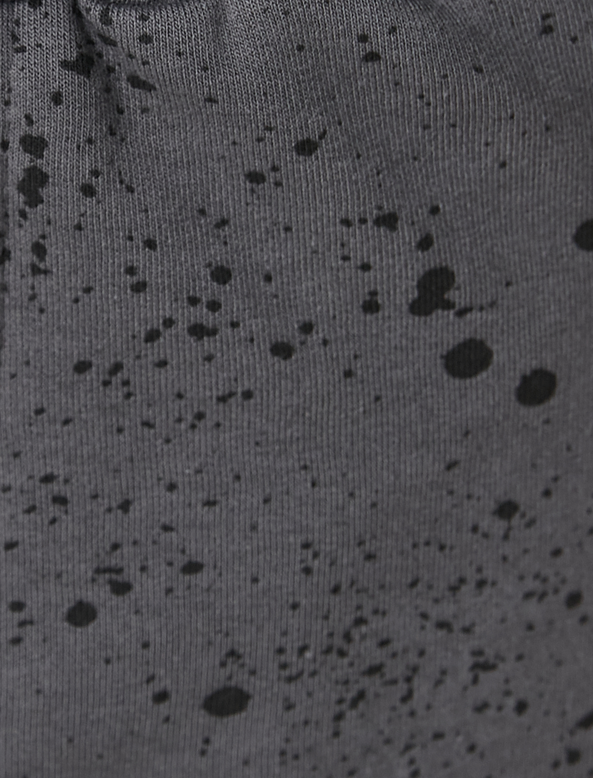   Jogger Eşofman Altı Kuru Kafa Baskılı Beli Bağcıklı Cepli Şardonlu