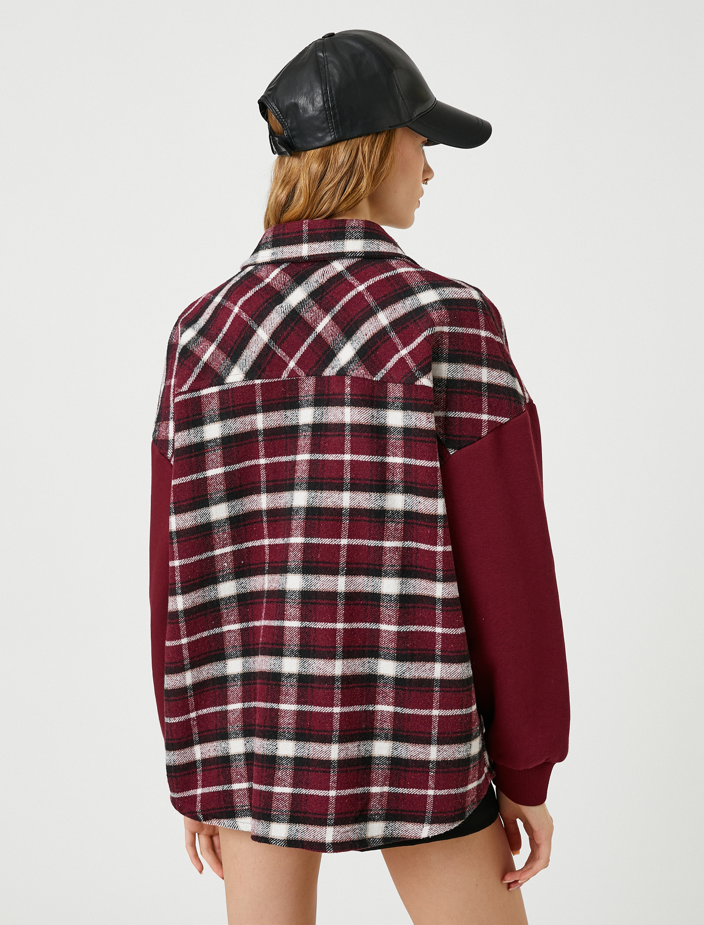   Oduncu Gömlek Ceket Kol Detaylı