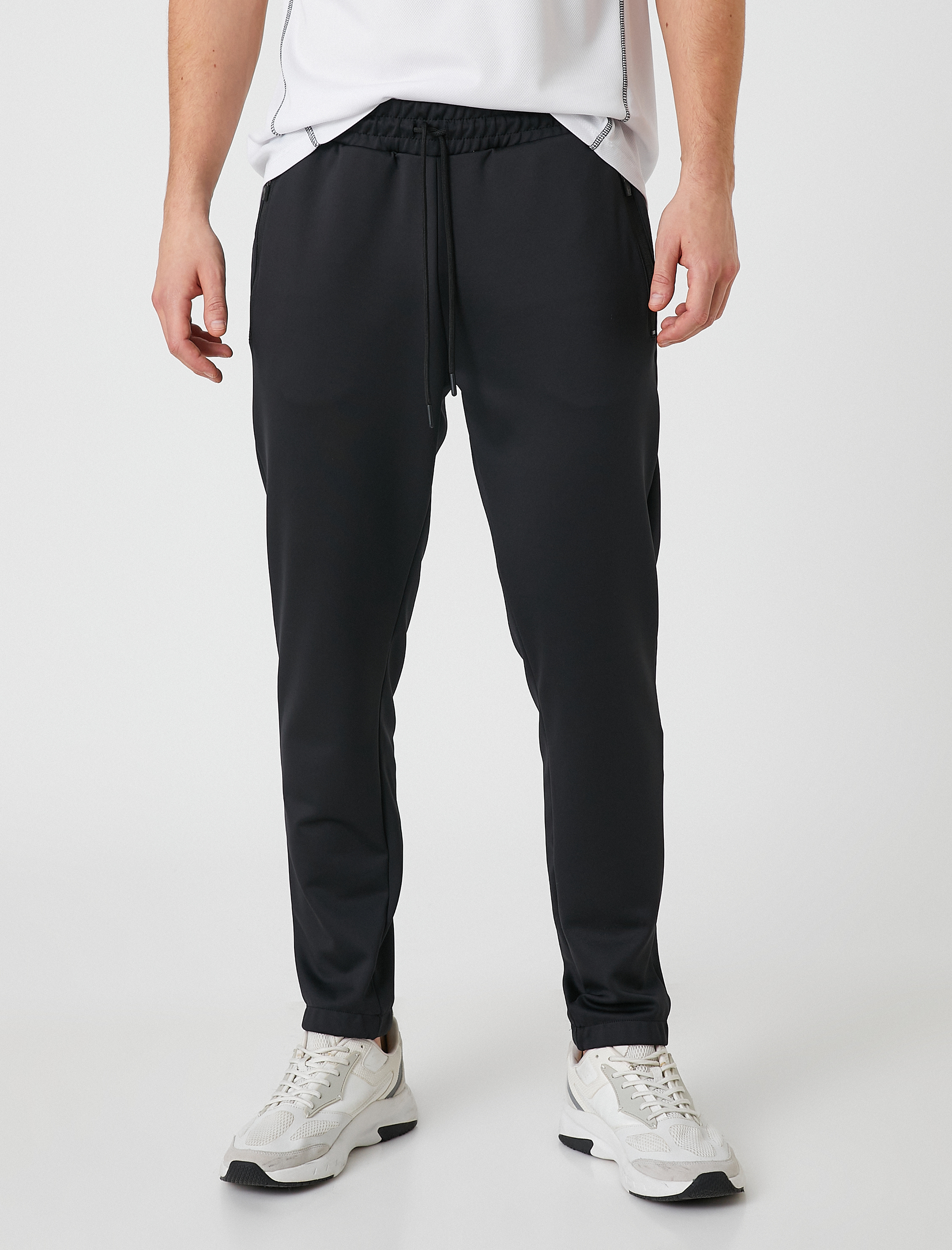   Basic Eşofman Altı Beli Bağcıklı Cepli