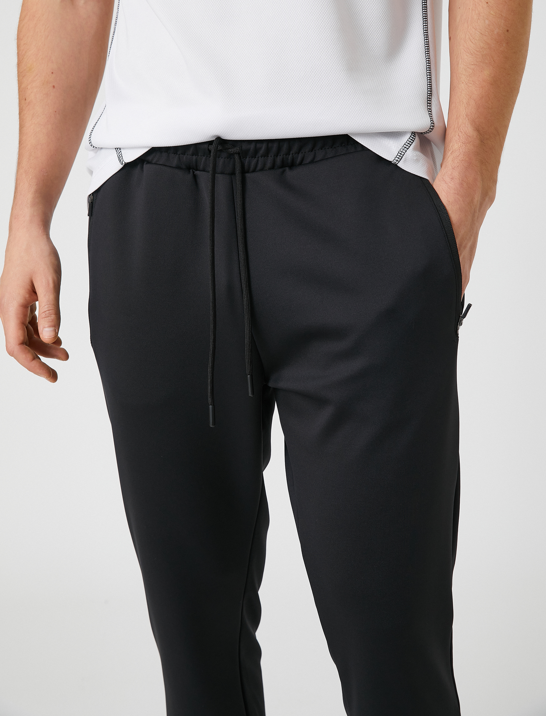   Basic Eşofman Altı Beli Bağcıklı Cepli