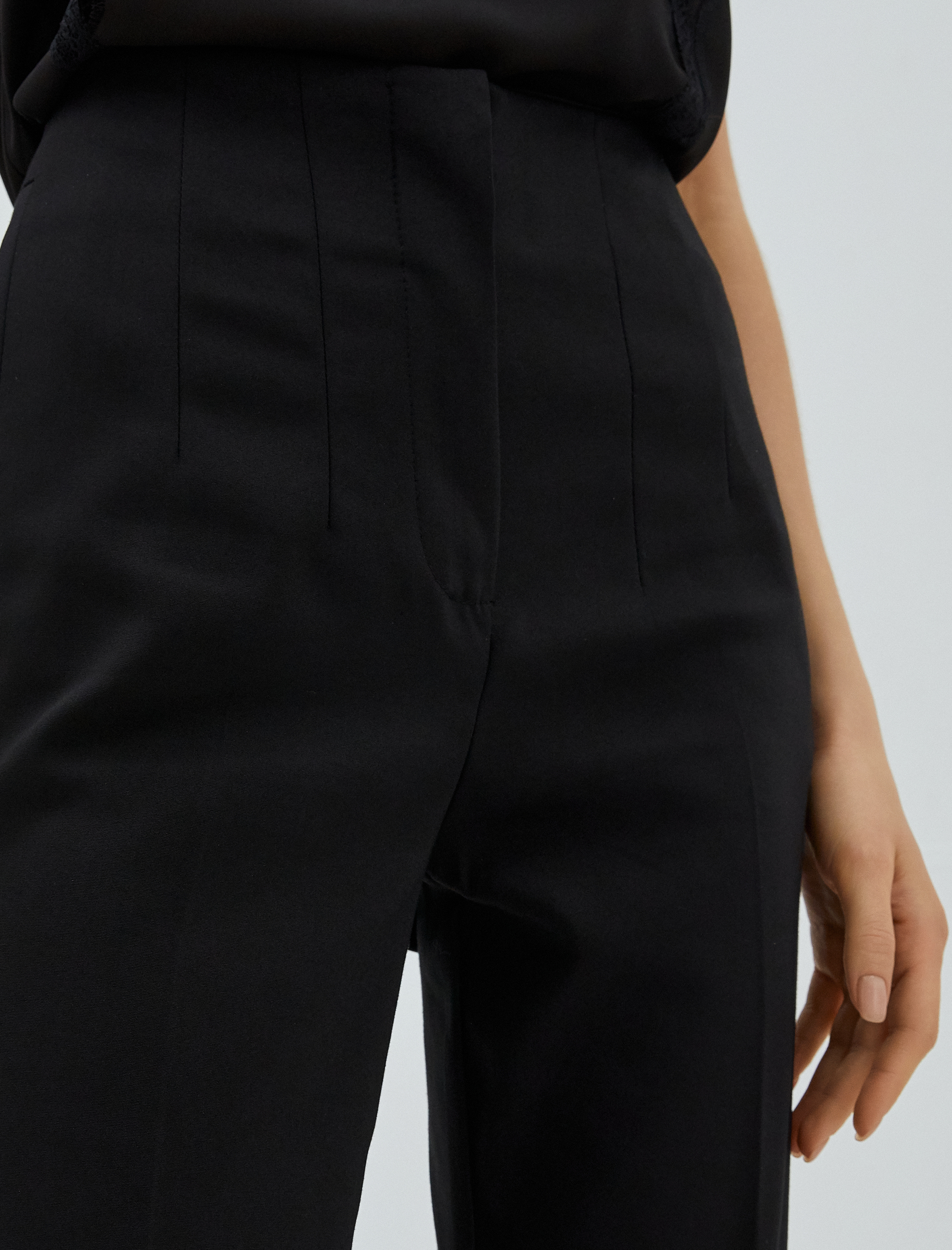 Cigarette Kumaş Pantolon Dikiş Detaylı