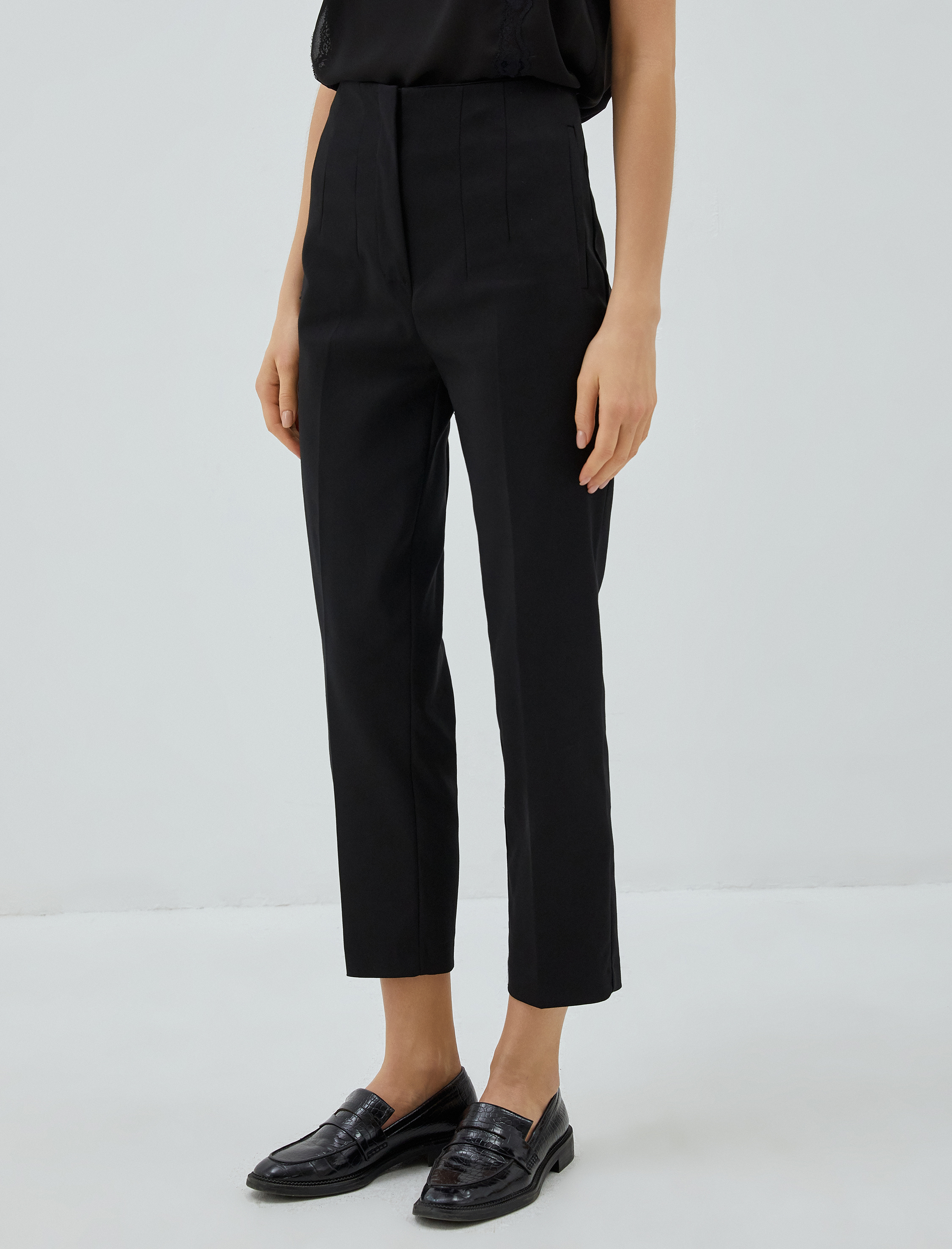 Cigarette Kumaş Pantolon Dikiş Detaylı