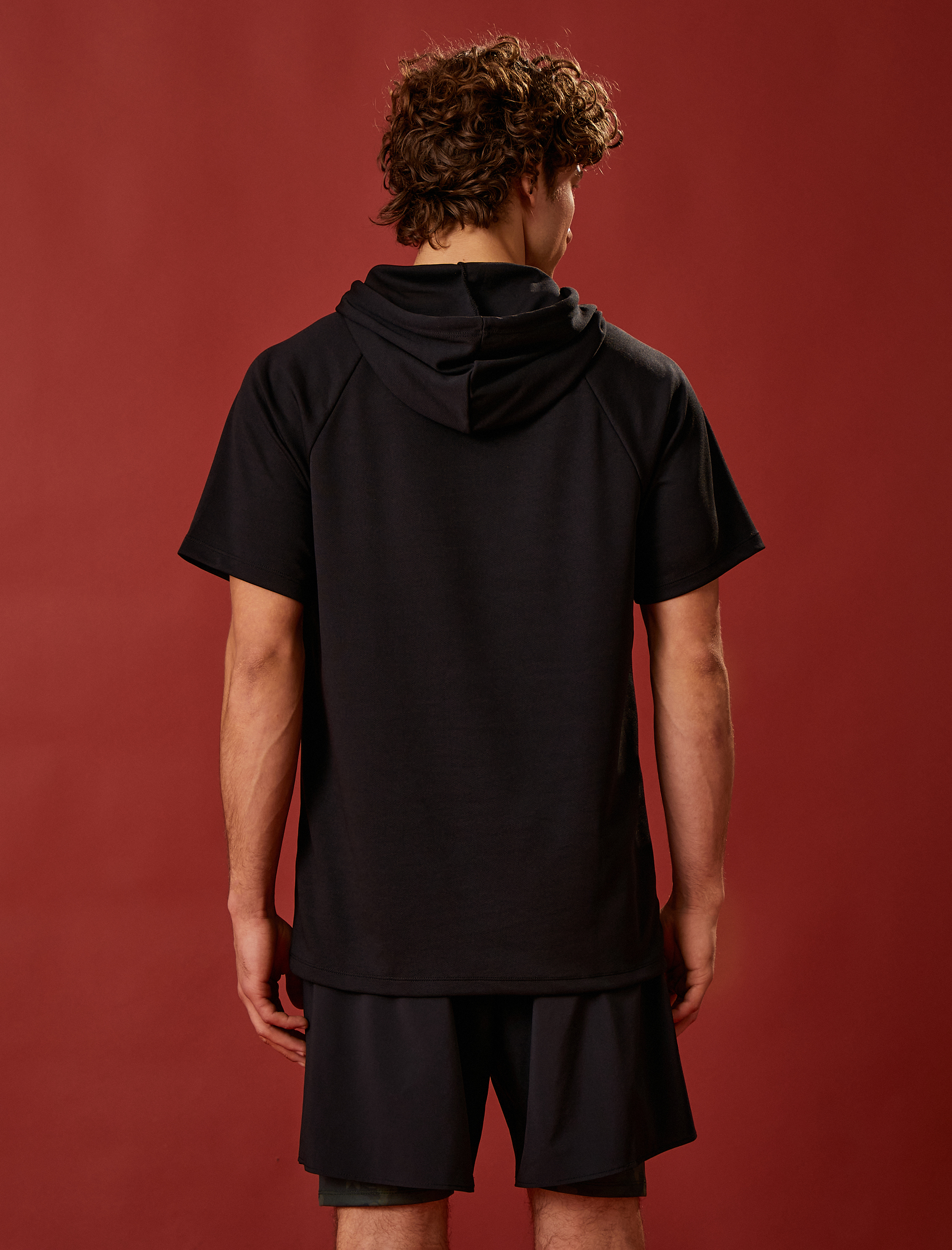   Kapşonlu Spor Tişört