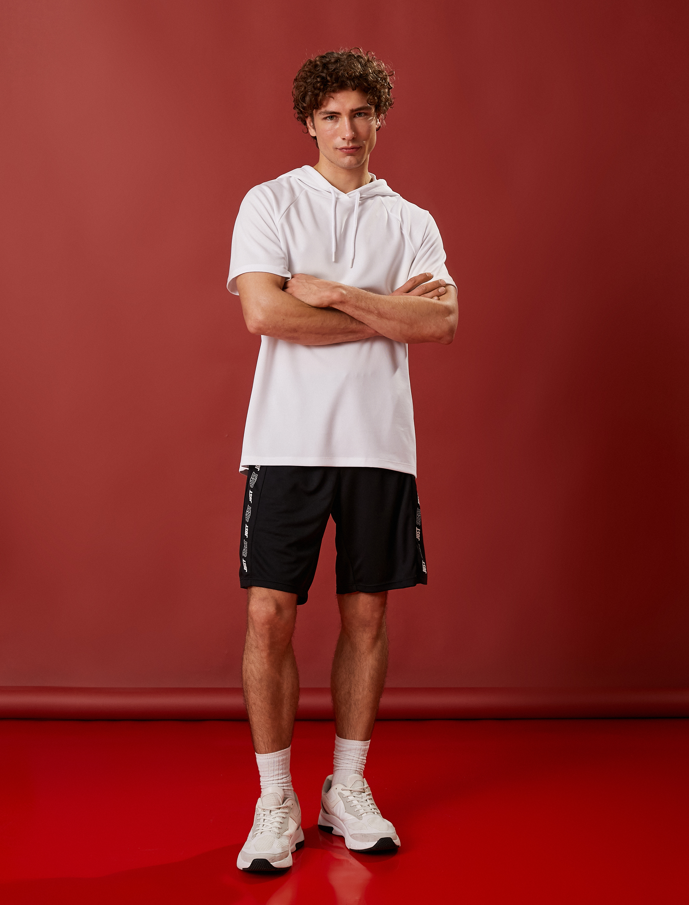   Kapşonlu Spor Tişört